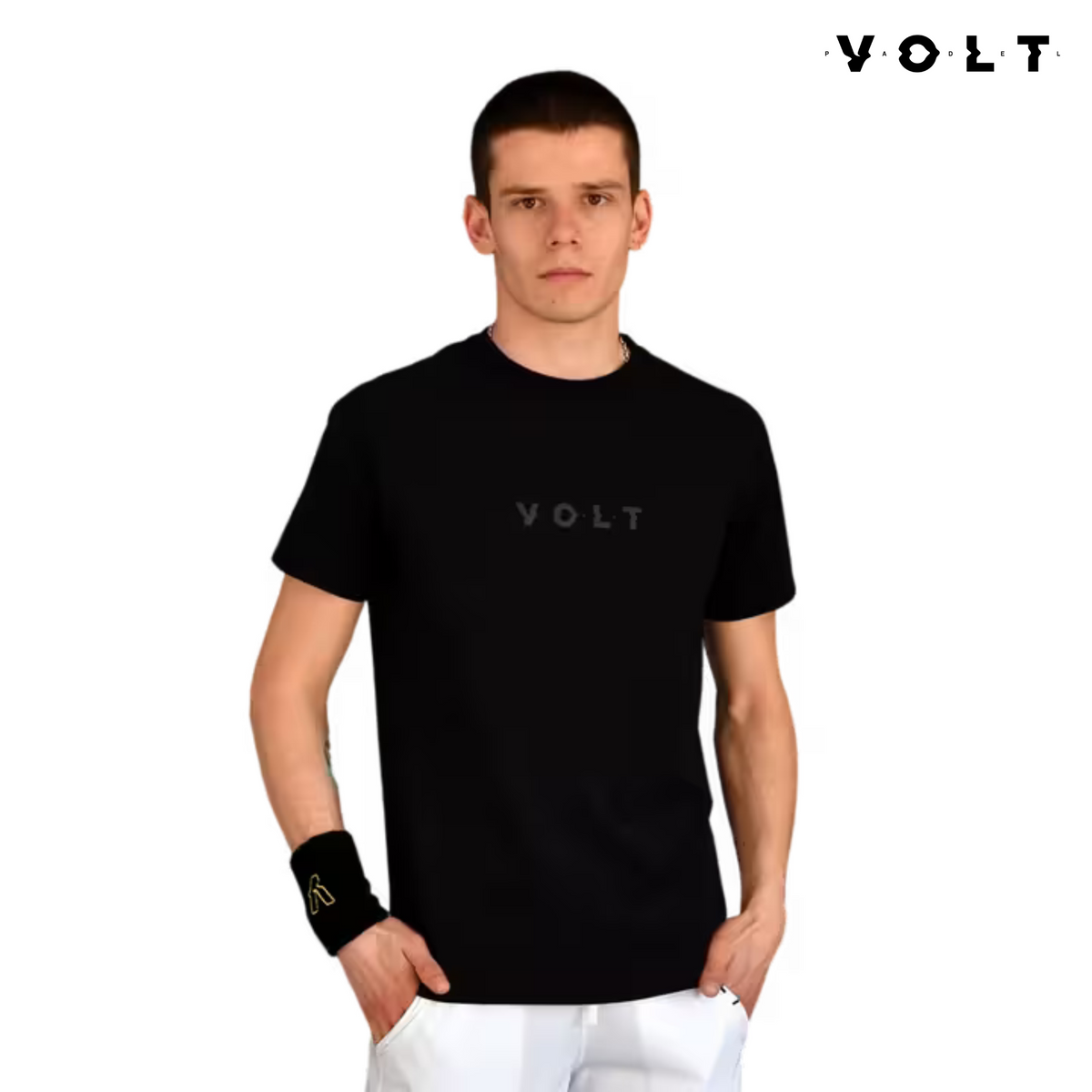 volt and black shirt