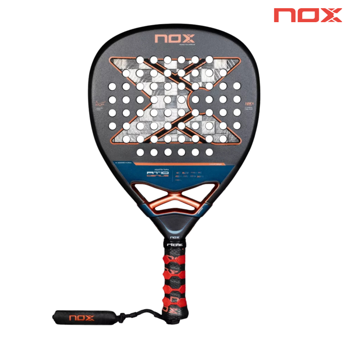 NOX AT10 GENIUS ATTACK 18K 2025 | Padelshop.com – PadelShop.com