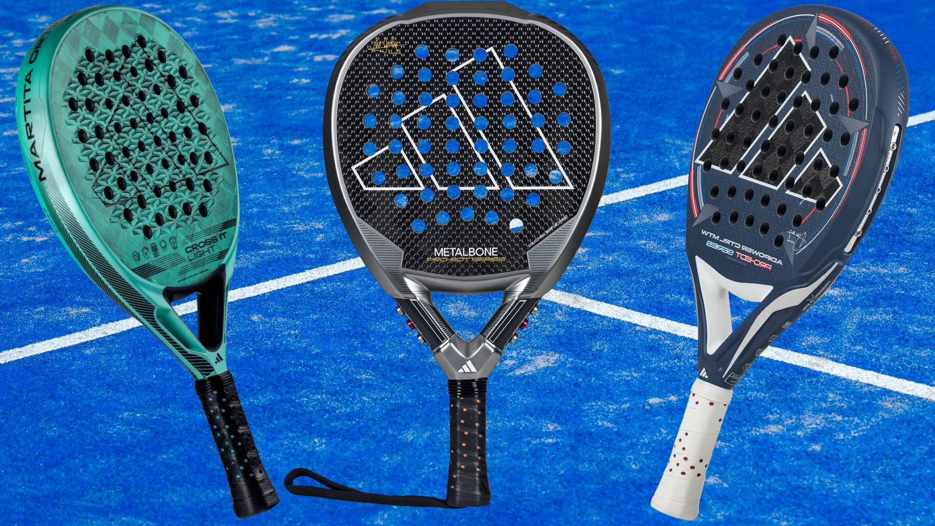 New adidas PRO-EDT Padel Rackets at Padelshop.com