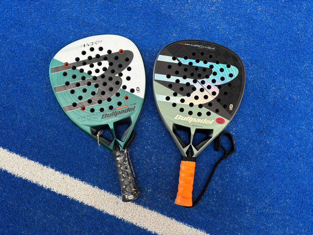 What is the difference between the Bullpadel Hack 04 2025 and 2026?
