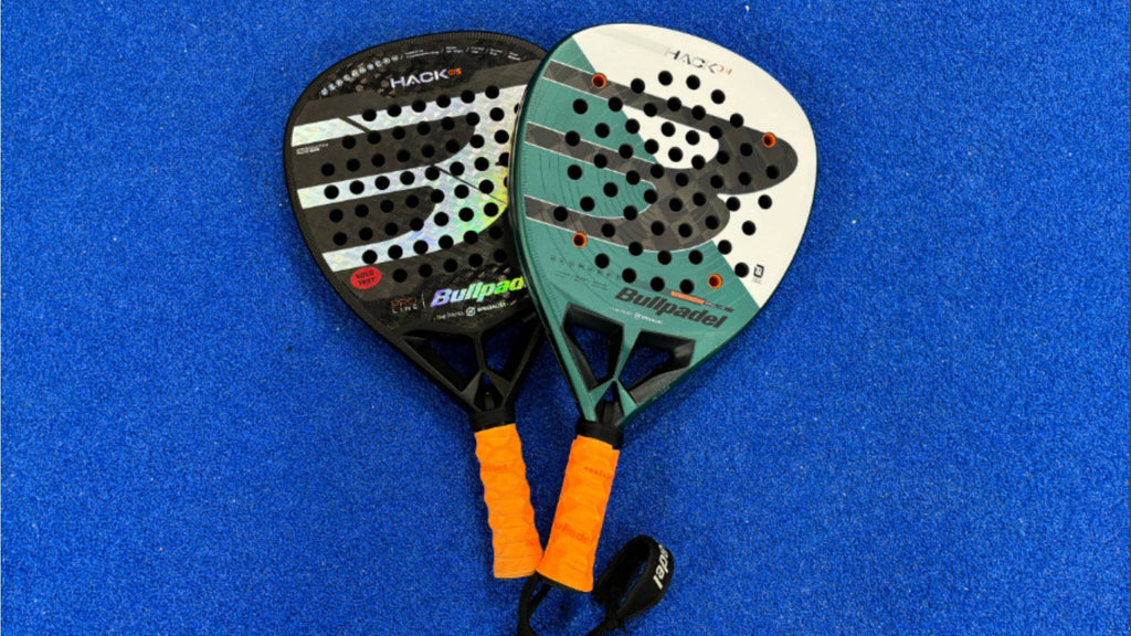What is the difference between the Bullpadel Hack 03 2024 and the Hack 04 2025?