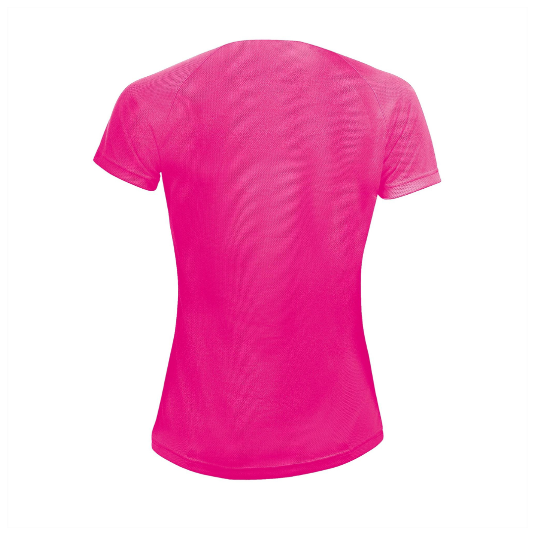 Mrs padel padel shirt neon pink