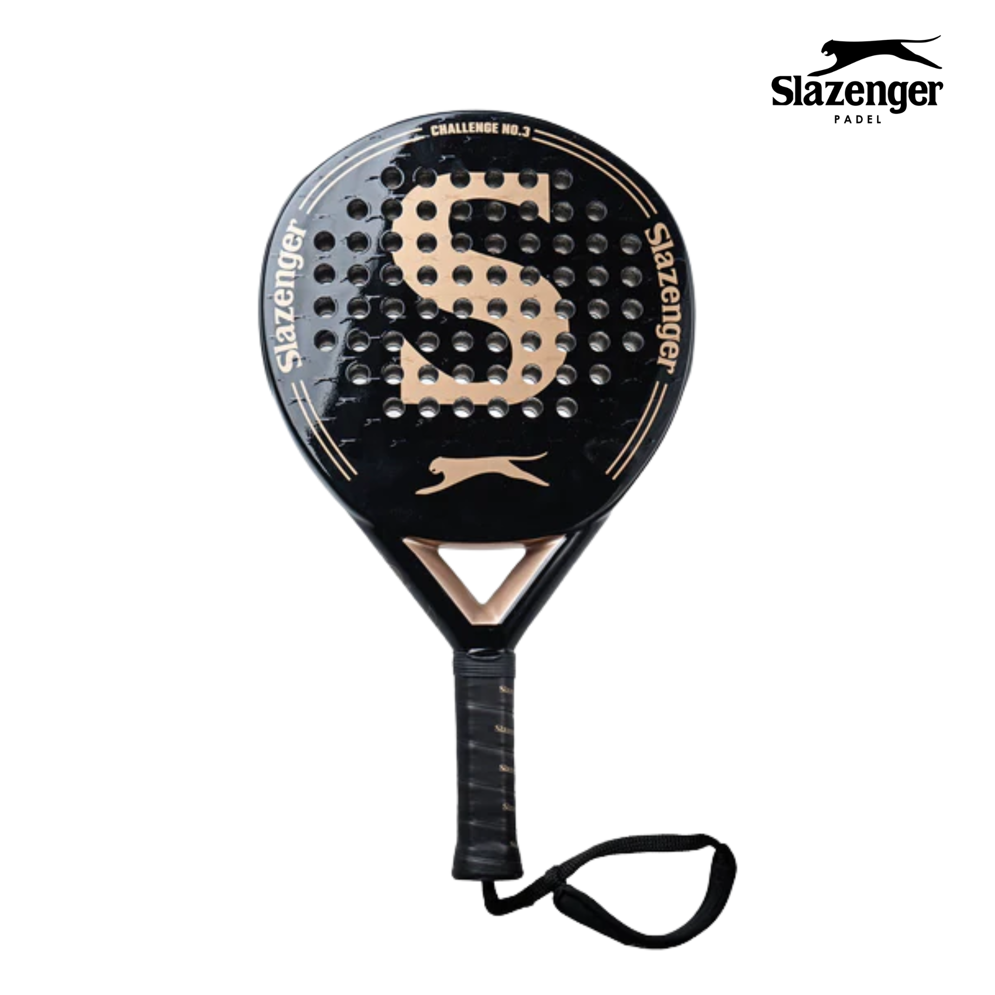 Slazenger Challenge No.3 Black/Gold