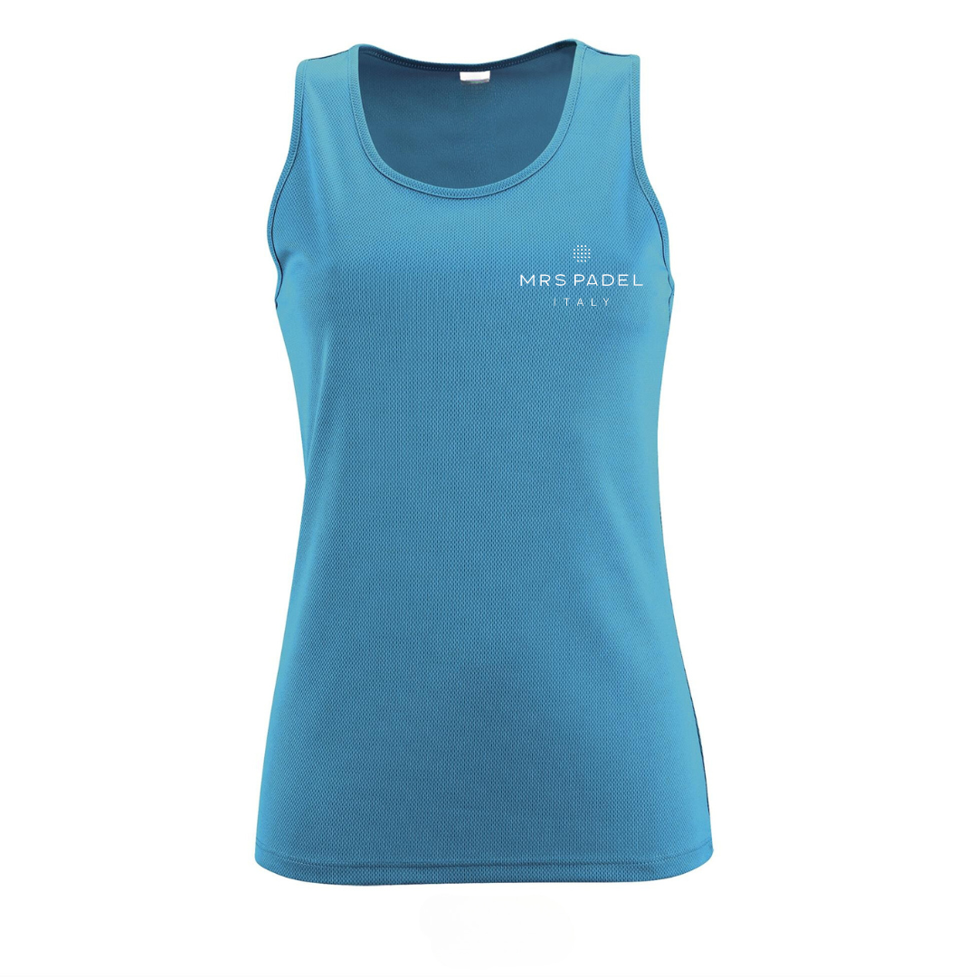 Mrs padel padel singlet ice blue