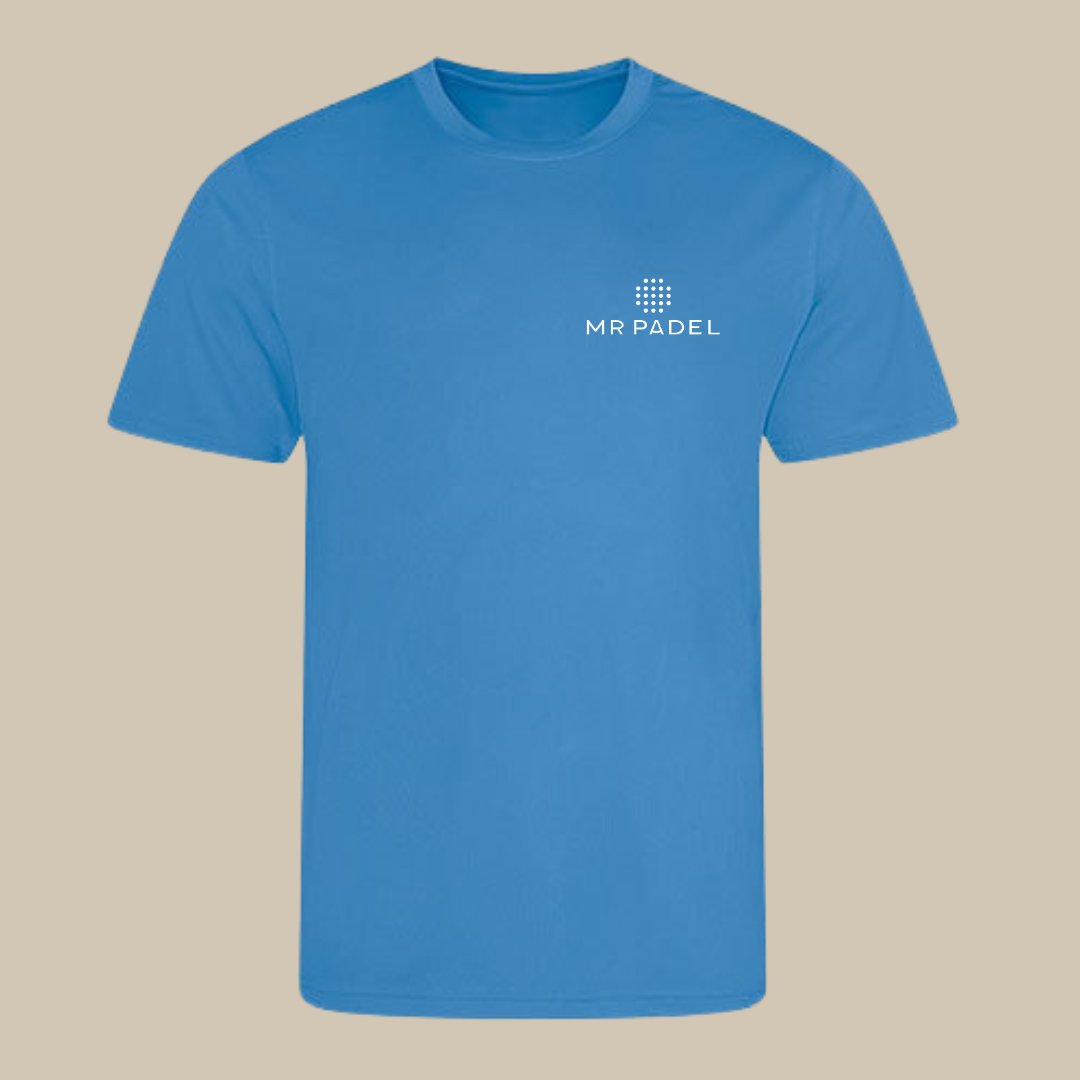 Mr padel parma padel shirt sky blue
