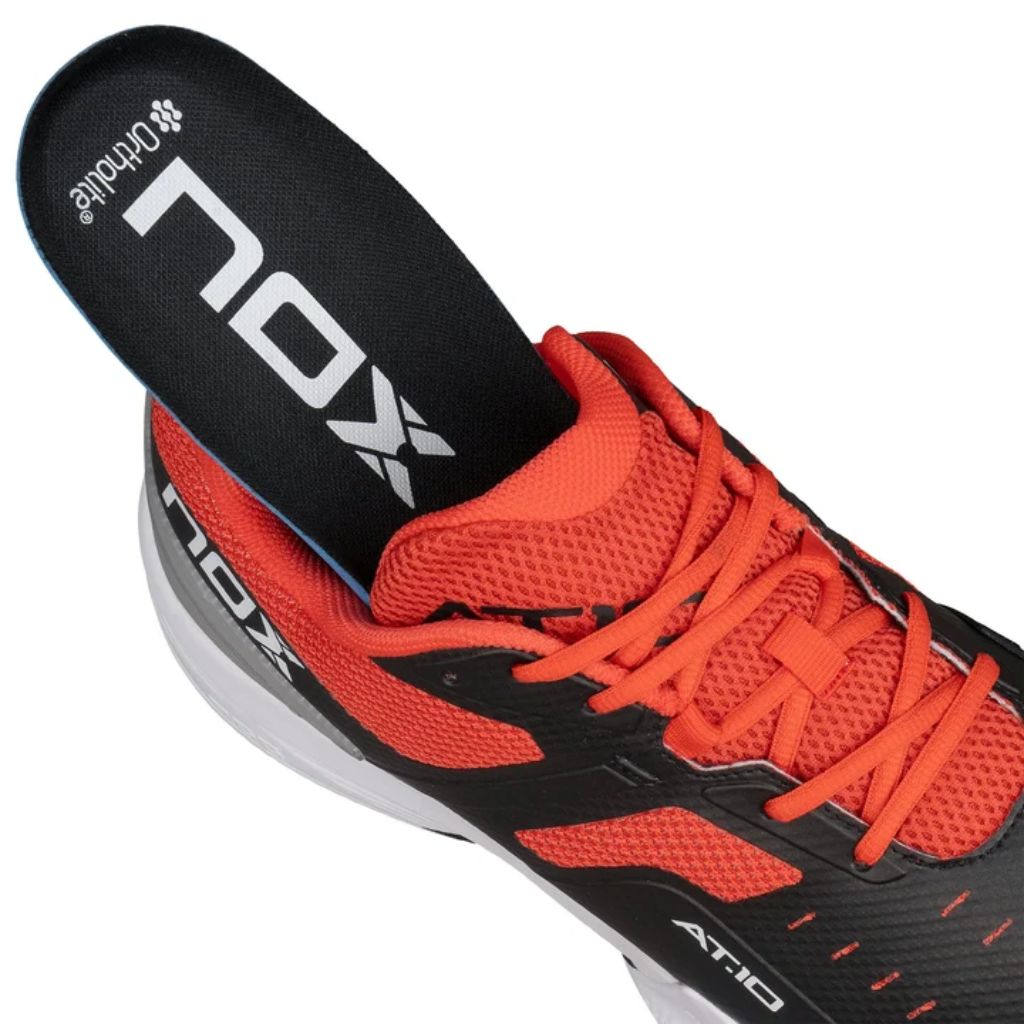 Nox AT10 pro black/red | Padel shoes