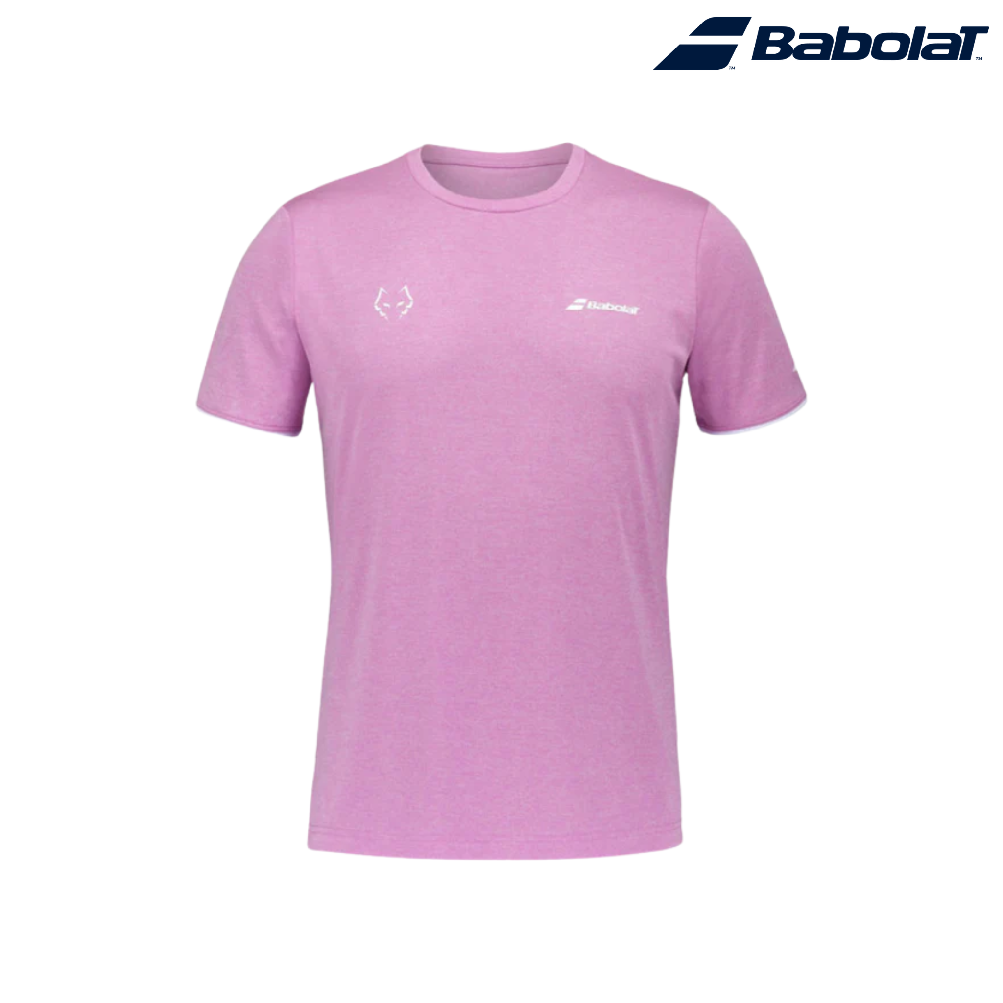Babolat Crew Neck Tee Lebrón Pink | Men