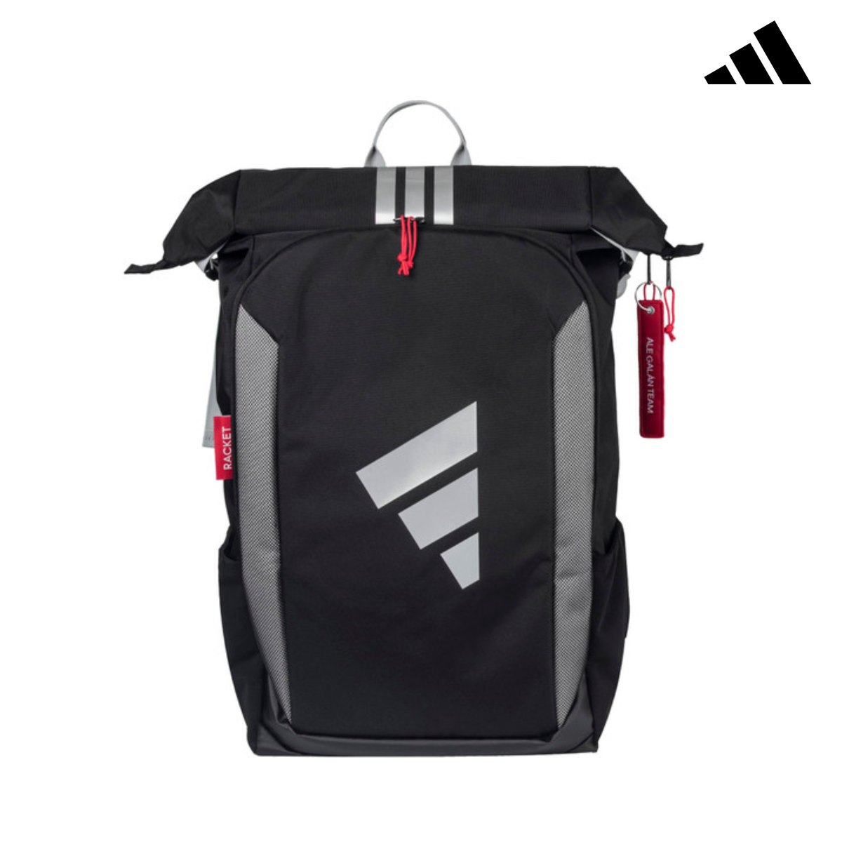 adidas Multigame 3.4 Black/Red Padel Backpack