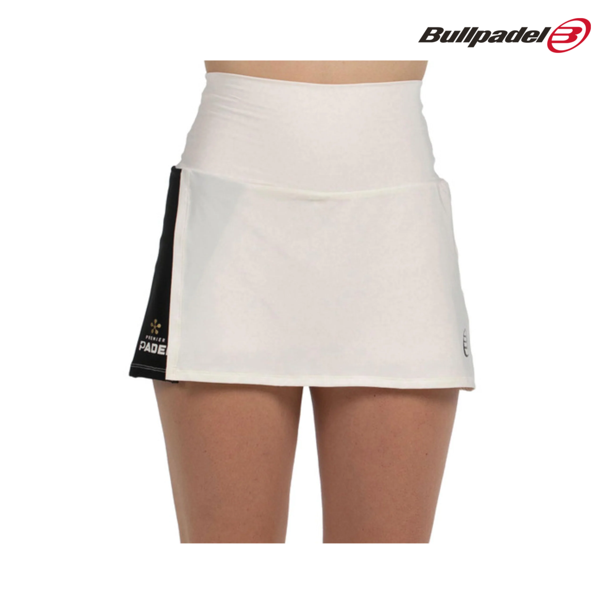 Bullpadel Premier Padel Pasau Skirt White | Women