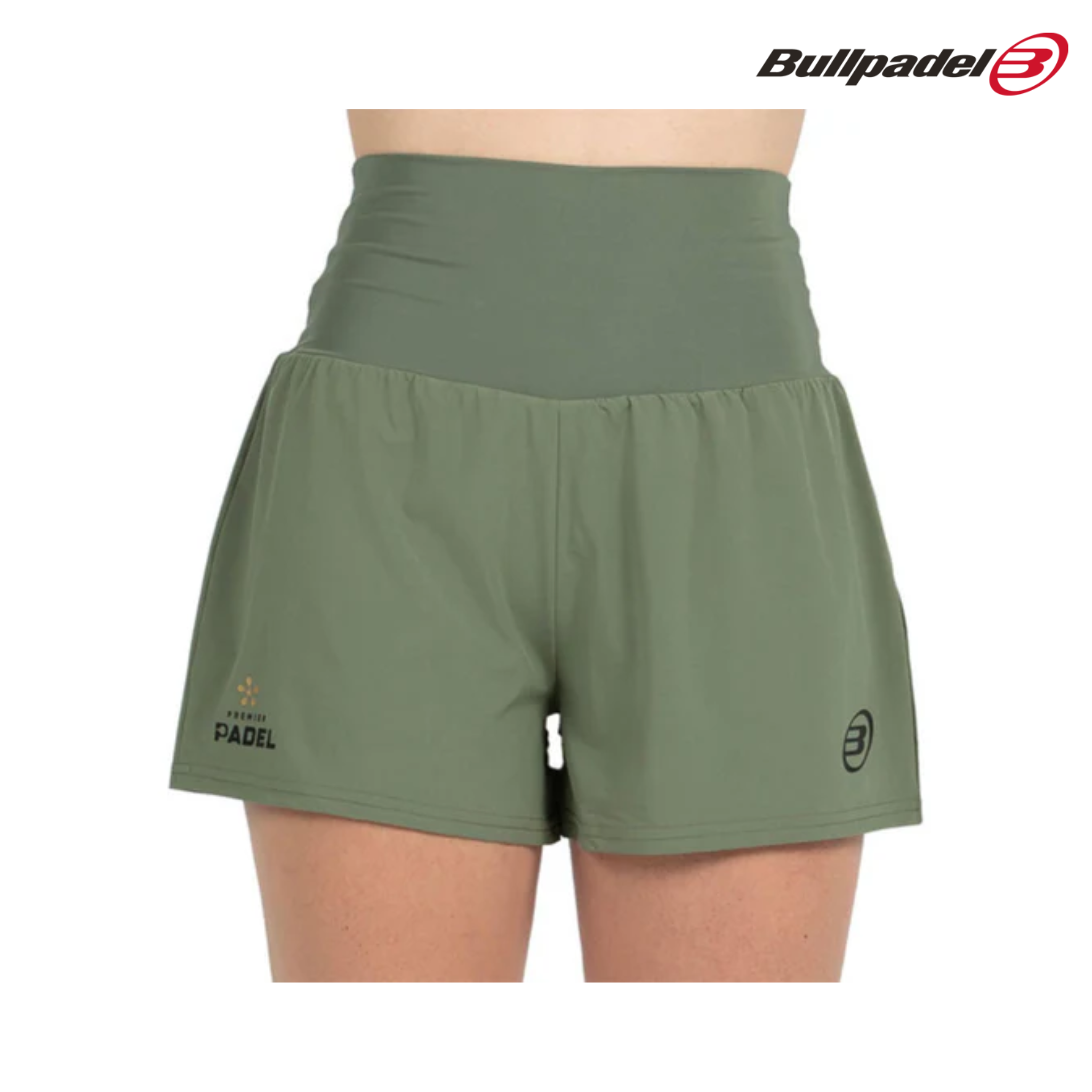 Bullpadel Premier Padel Pitan Short Green | Women