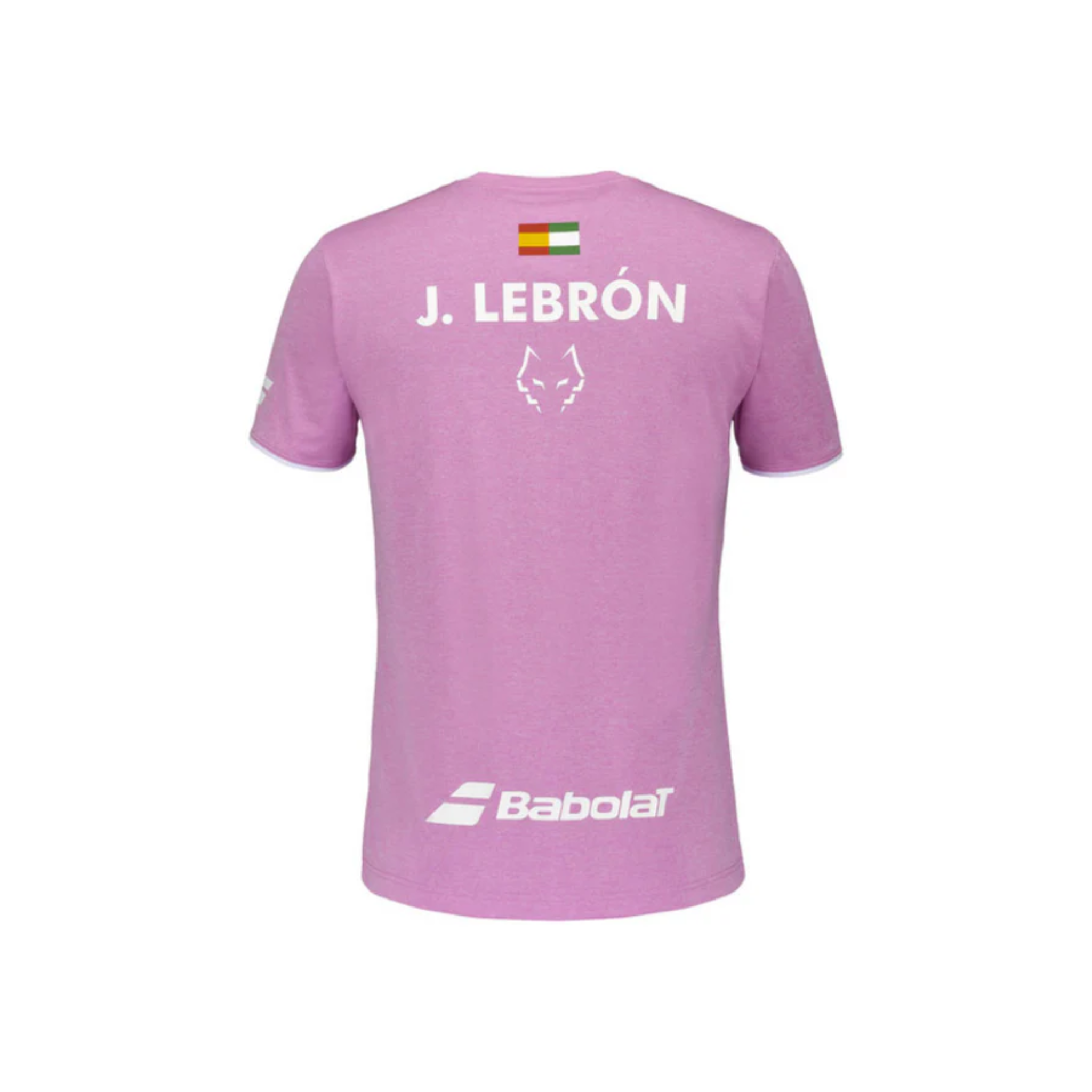 Babolat Crew Neck Tee Lebrón Pink | Men
