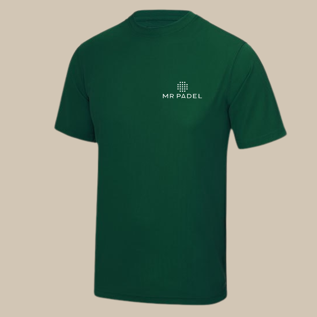 Mr padel parma padel shirt dark green