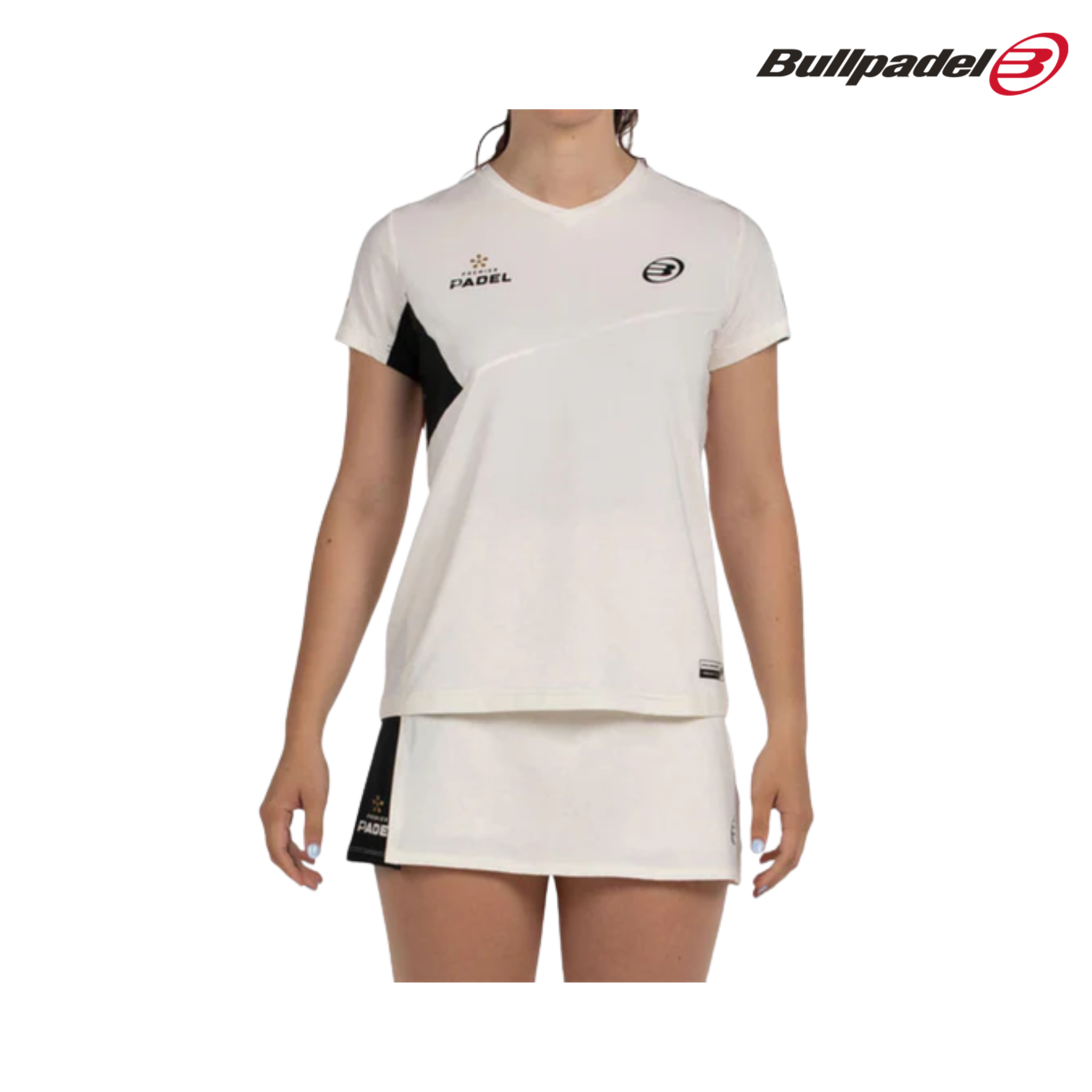 Bullpadel Premier Padel Pampan Tee White | Women