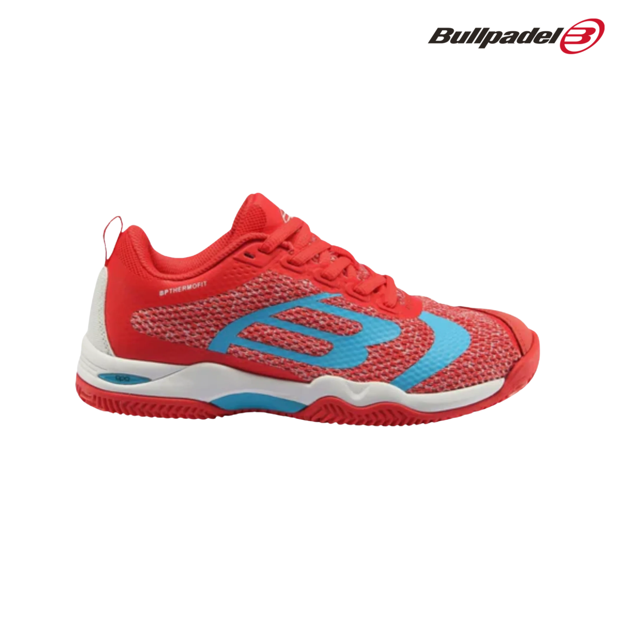Bullpadel Beker Perf W 21 Red - Padel Shoes