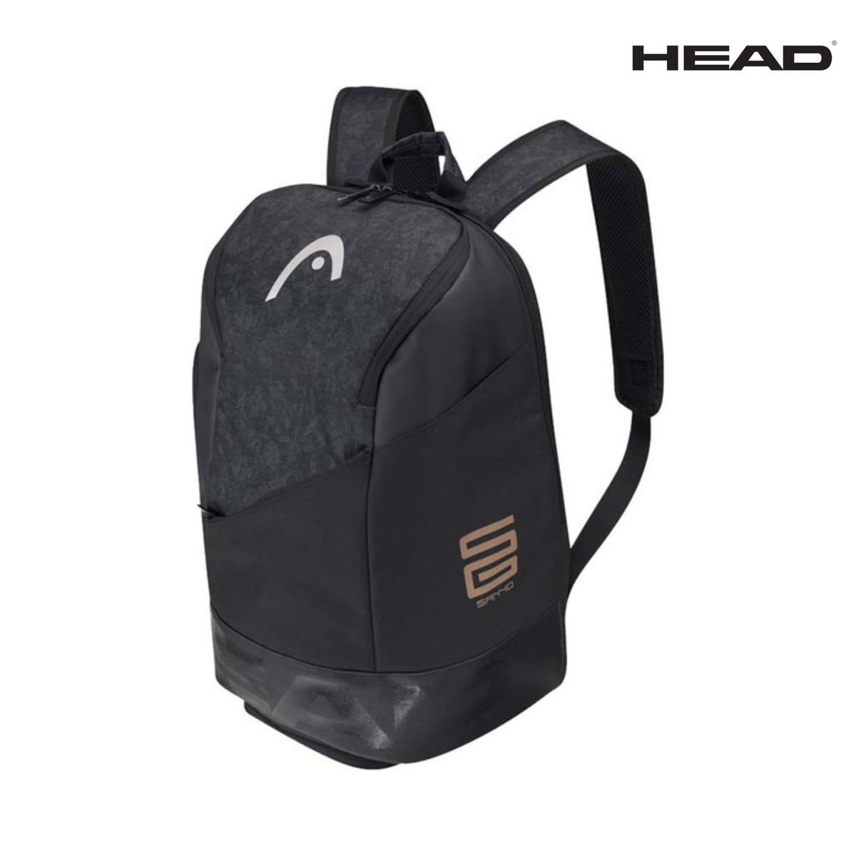 HEAD Alpha Sanyo Black Padel Backpack (Blackfriday)