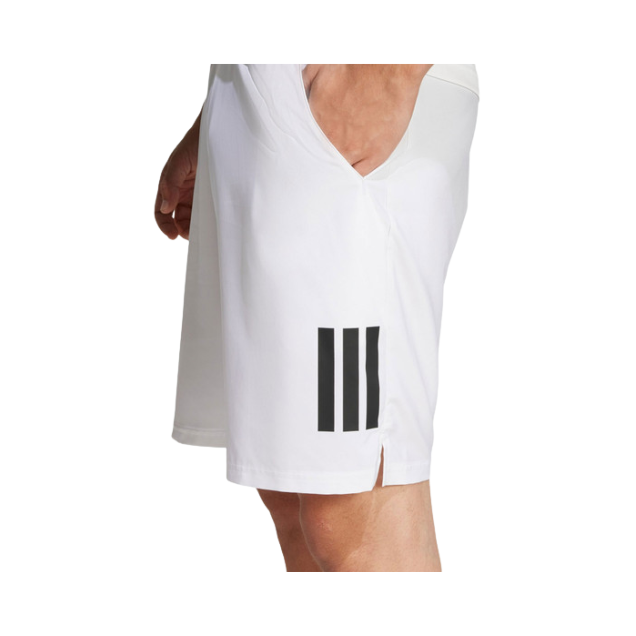 adidas club 3 stripe 7 Inch short | JE0408