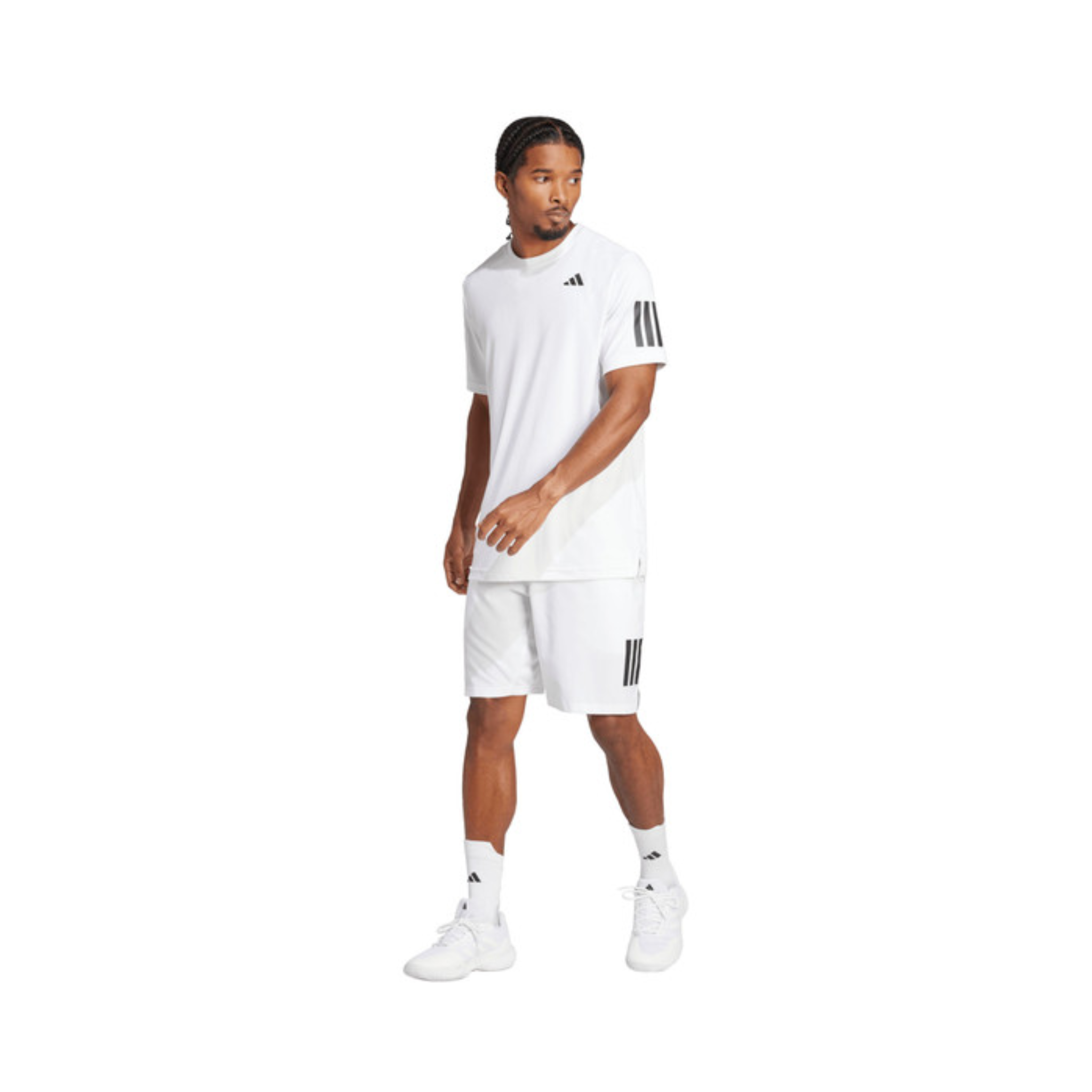 adidas club 3 stripes tee | JE0413
