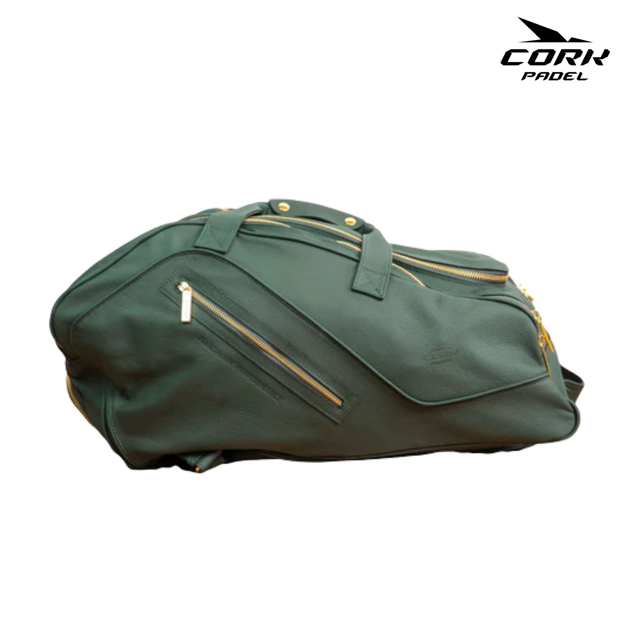 Cork Leather Thermo Green Padel Racketbag