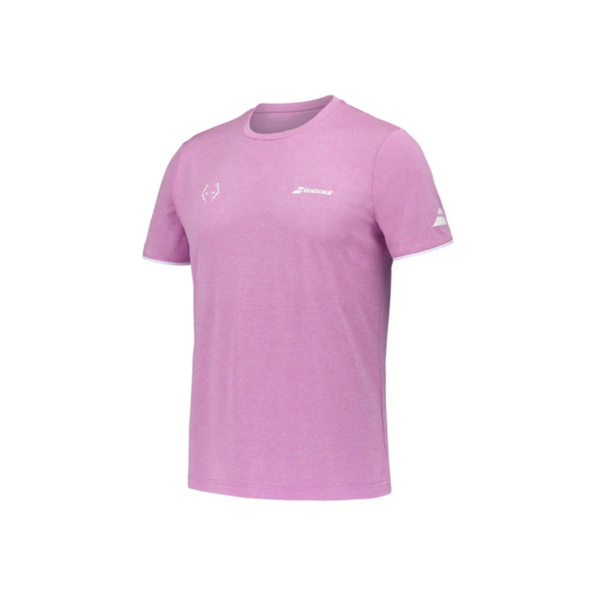 Babolat Crew Neck Tee Lebrón Pink | Men