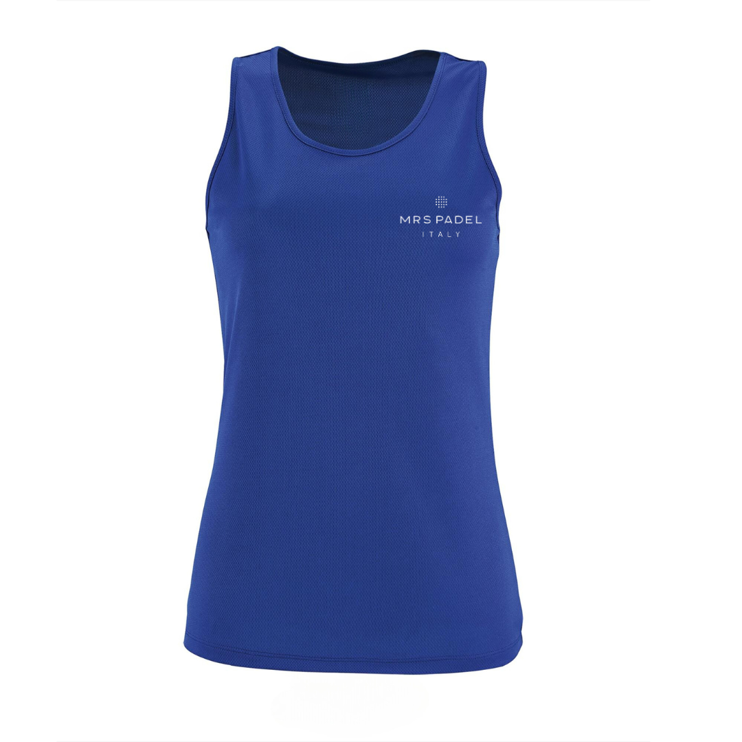 Mrs padel padel singlet blue