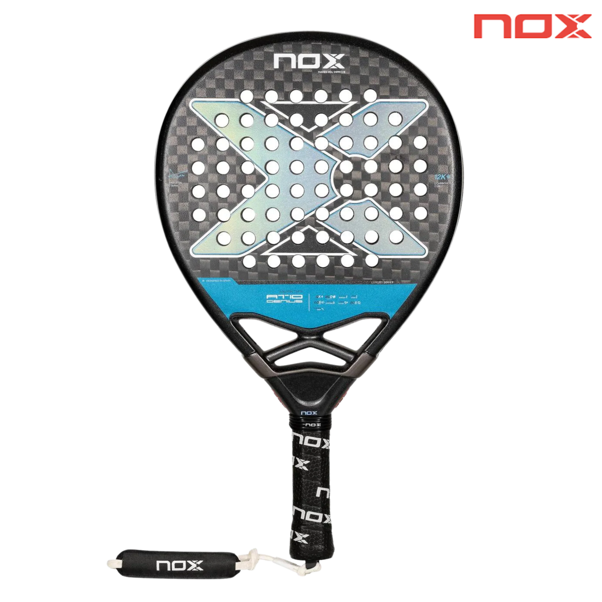 NOX AT10 GENIUS 12K - Professional Padel Racket
