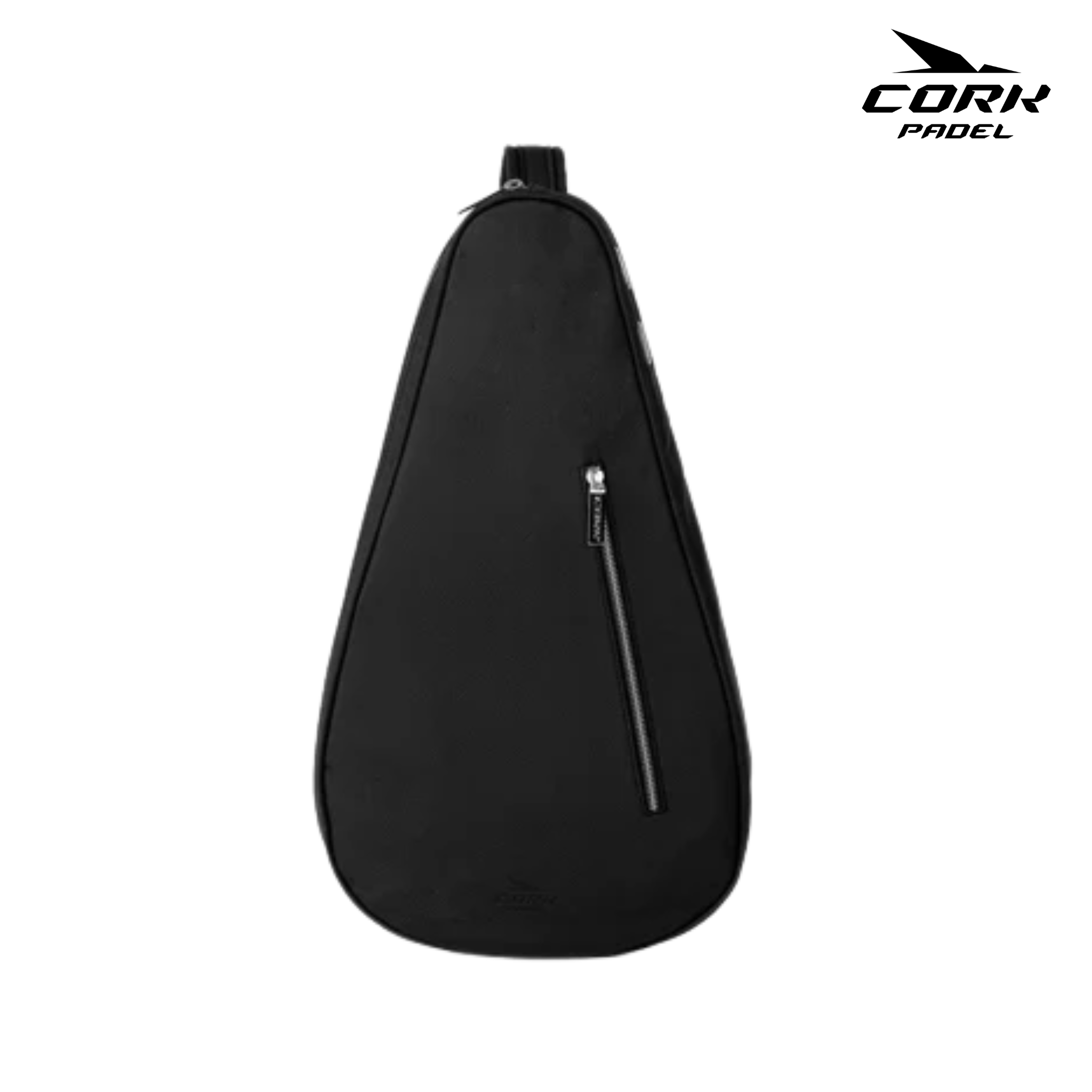 Cork leather Black Padel Racketbag