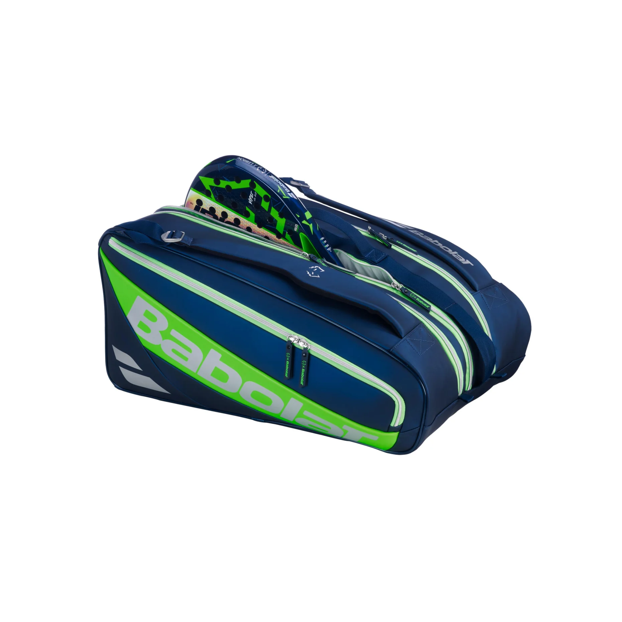 Babolat RH Pro Padel Juan Lebrón Blue/Green Padel Racketbag