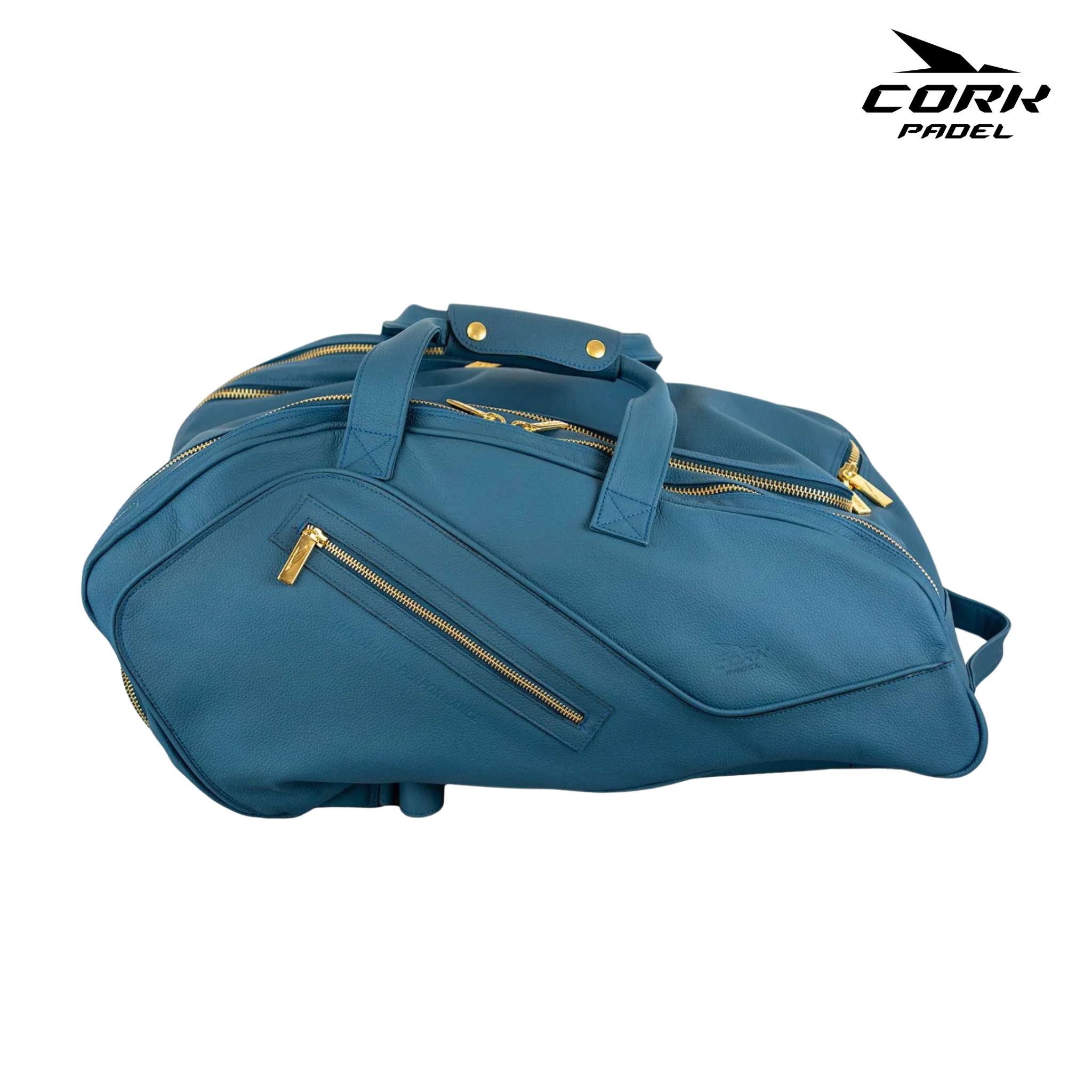 Cork Leather Thermo Blue Padel Racketbag