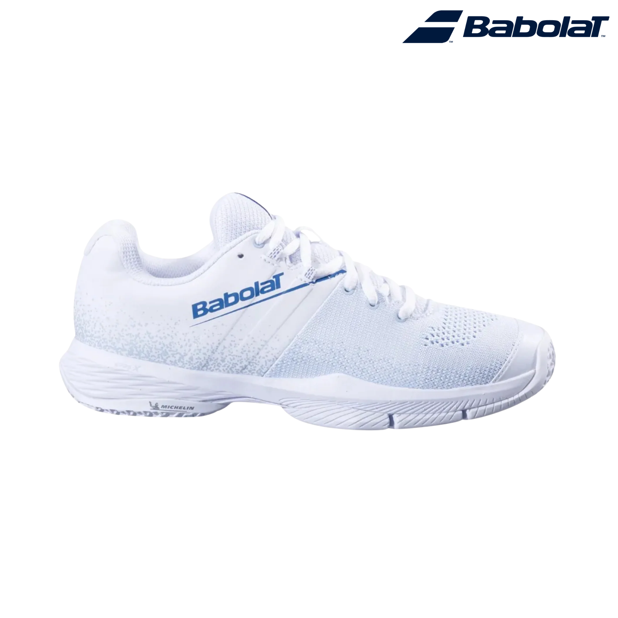 Babolat Sensa White/Cool Blue - Padel-Schuhe