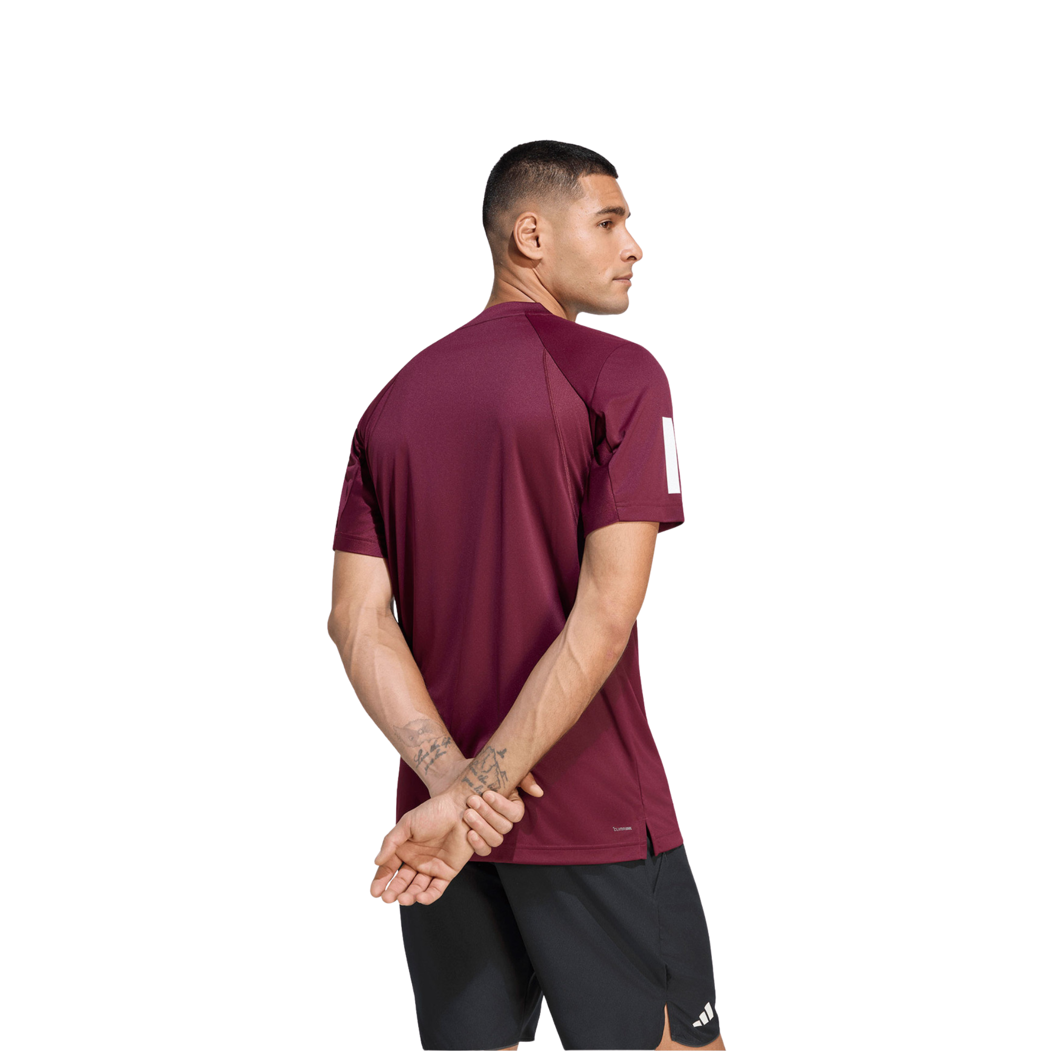 adidas club 3 stripes tee | KS8311