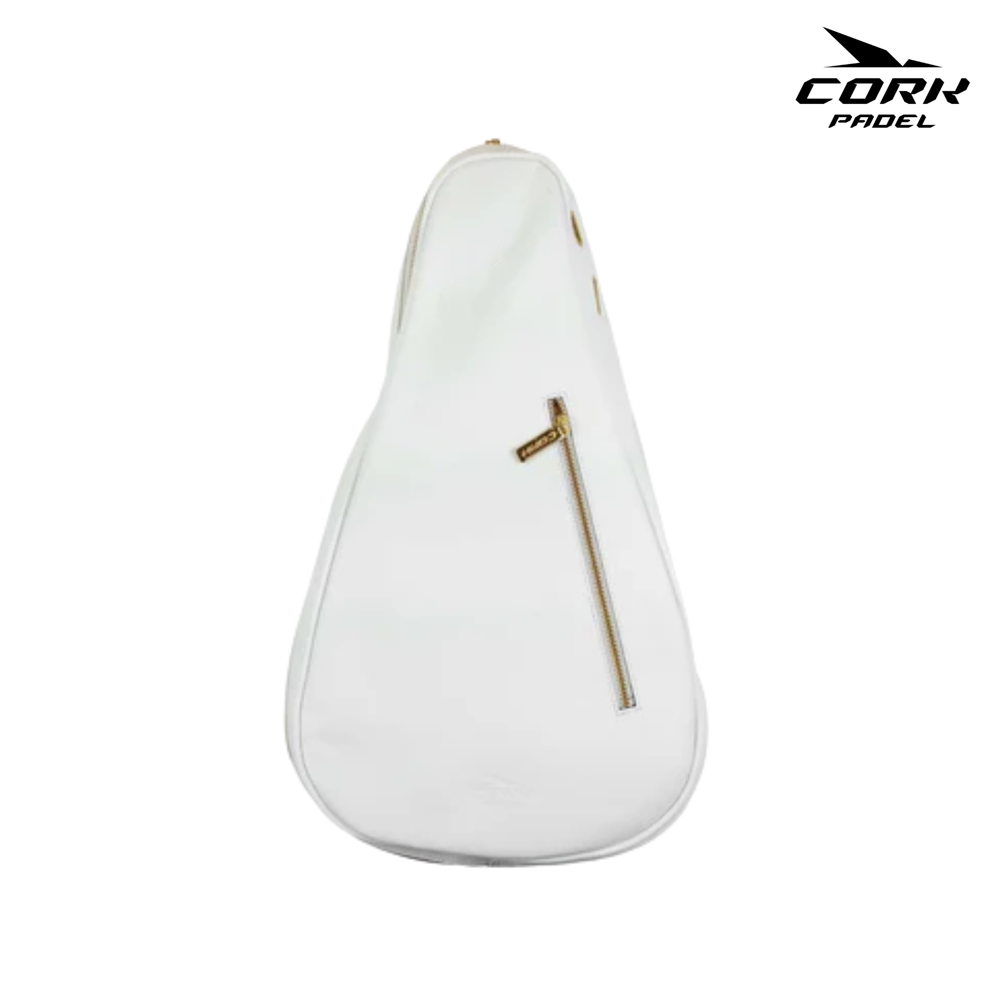 Cork leather White Padel Racketbag