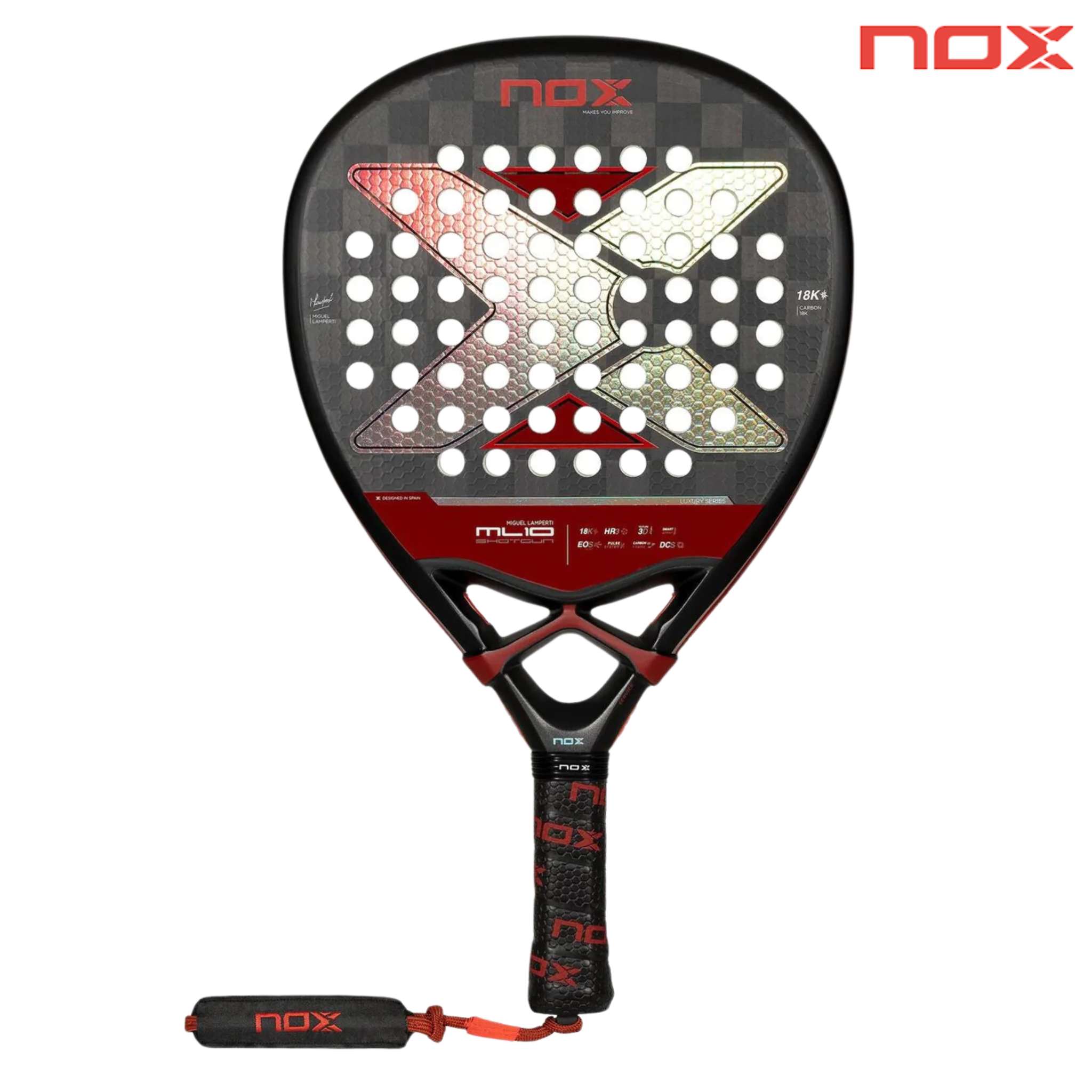 Nox AT10 Luxury GENIUS 12K 2024 by Agustín Tapia Padel Racket