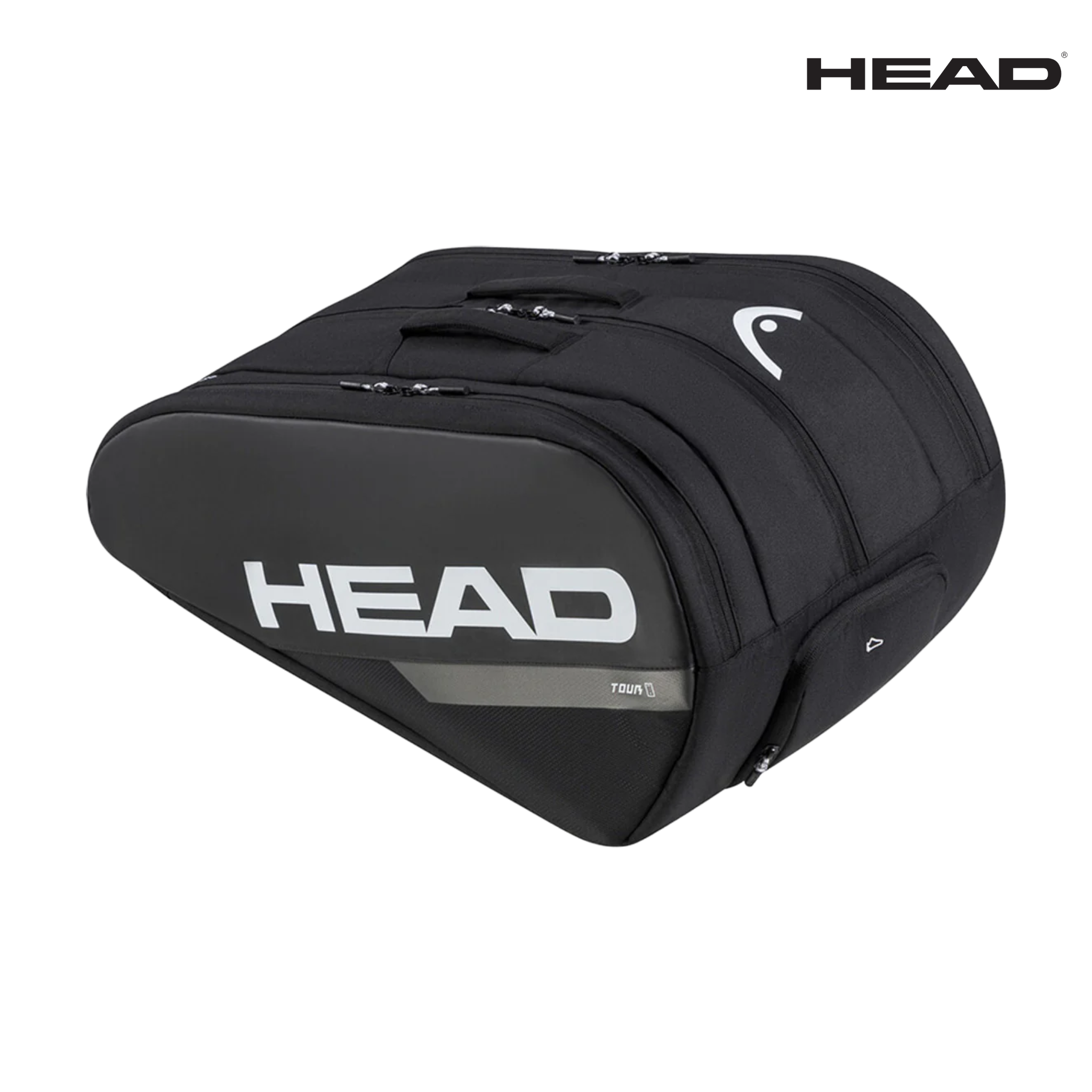 Head Tour L Black Padel Racketbag