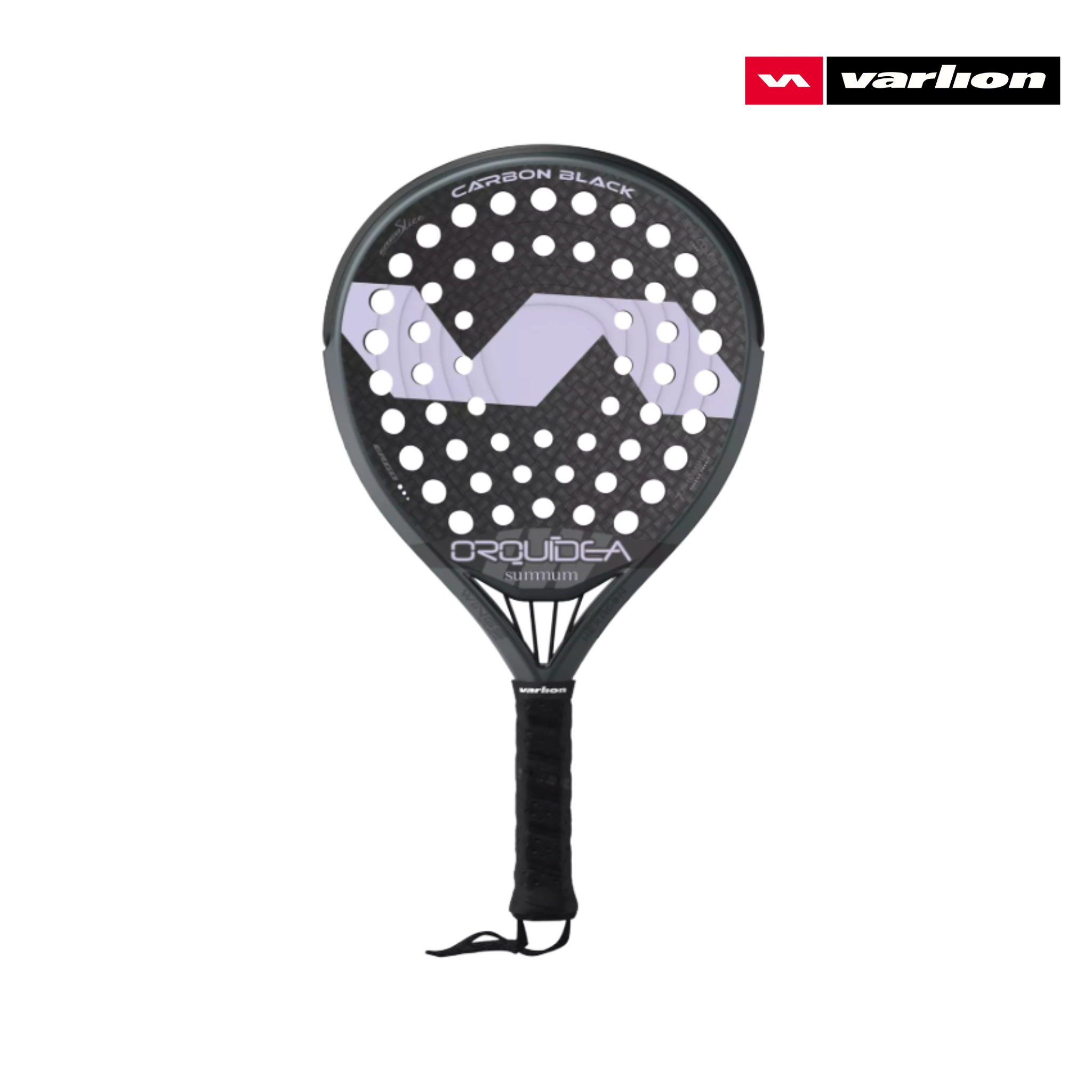 LW Carbon Black Orquidea 2026 padelracket | Padelshop.com