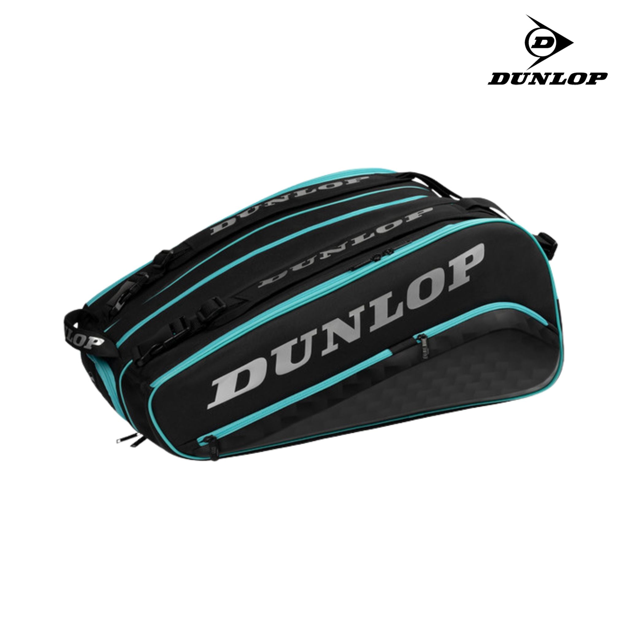 Dunlop Elite Petrol Black Padel Racketbag