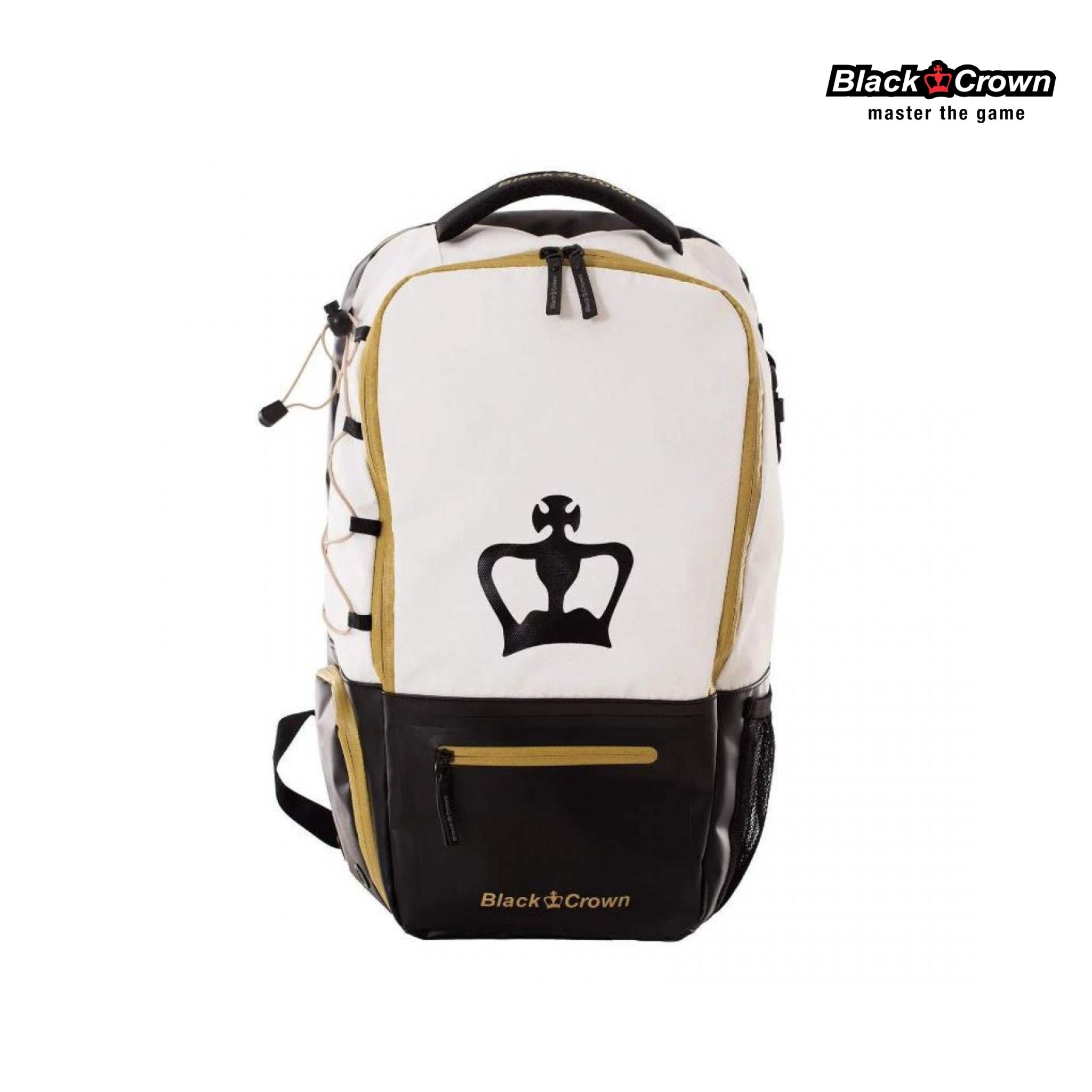 Black Crown Raptor V3 White/Dorado Padel Backpack
