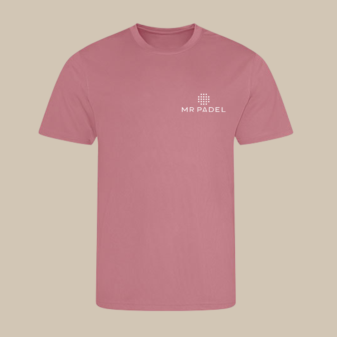 Mr padel parma padel shirt old pink