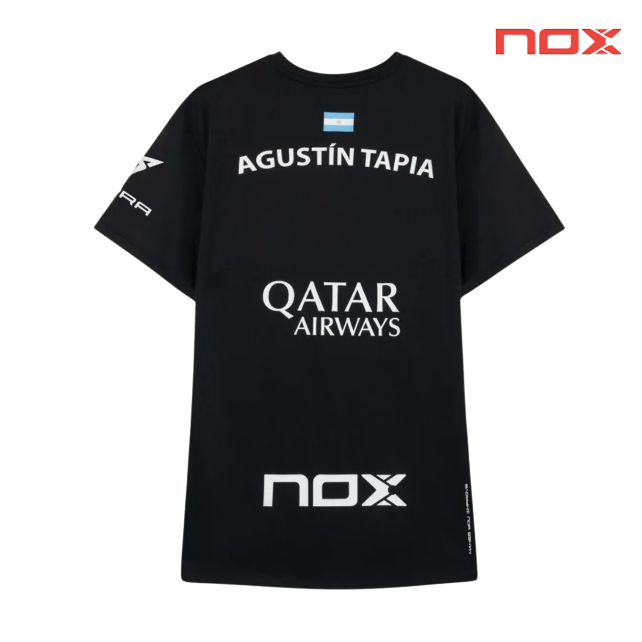Nox T-Shirt Sponsors AT10 Black