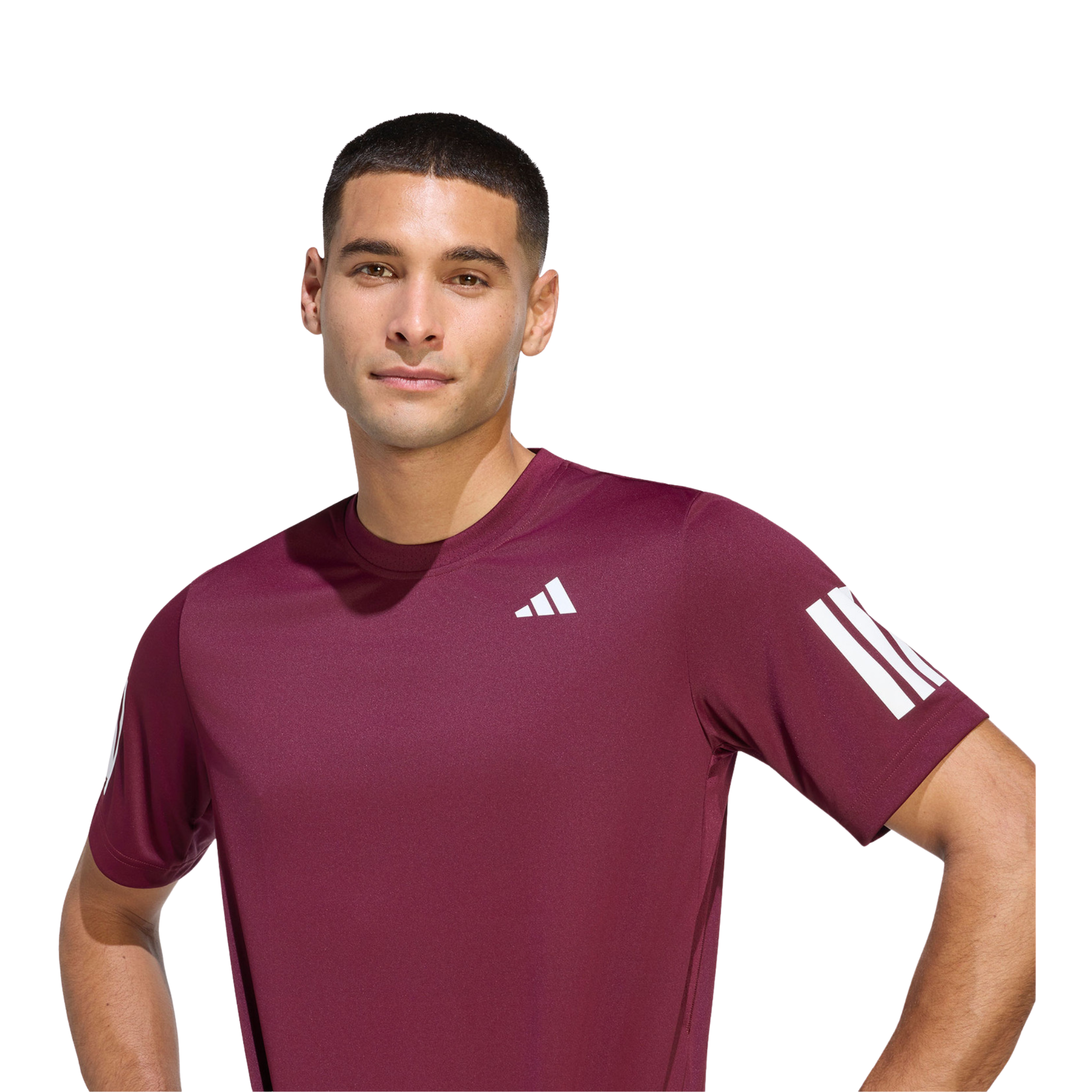adidas club 3 stripes tee | KS8311