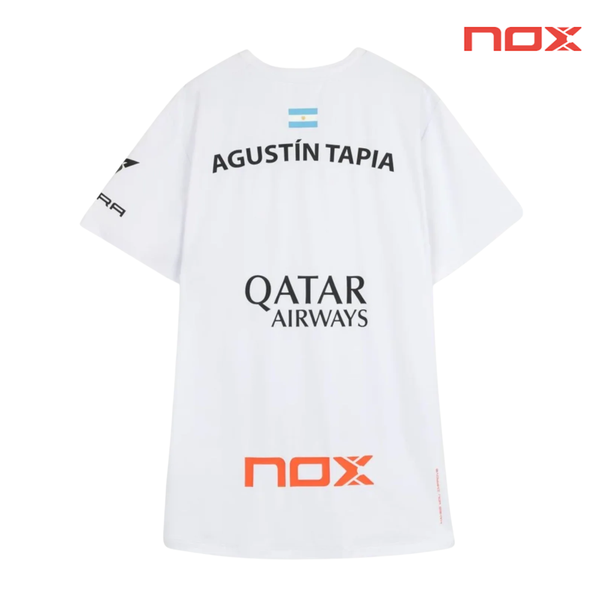 Nox t-shirt sponsors AT10 White