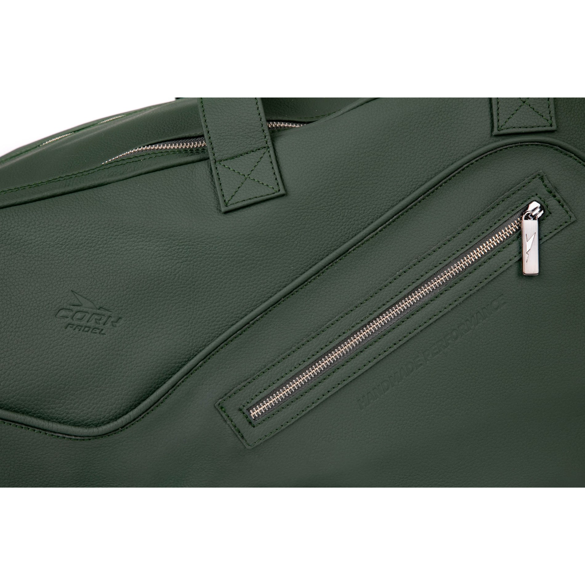 Cork Leather Termo Pele Grun Padel Schlägertasche