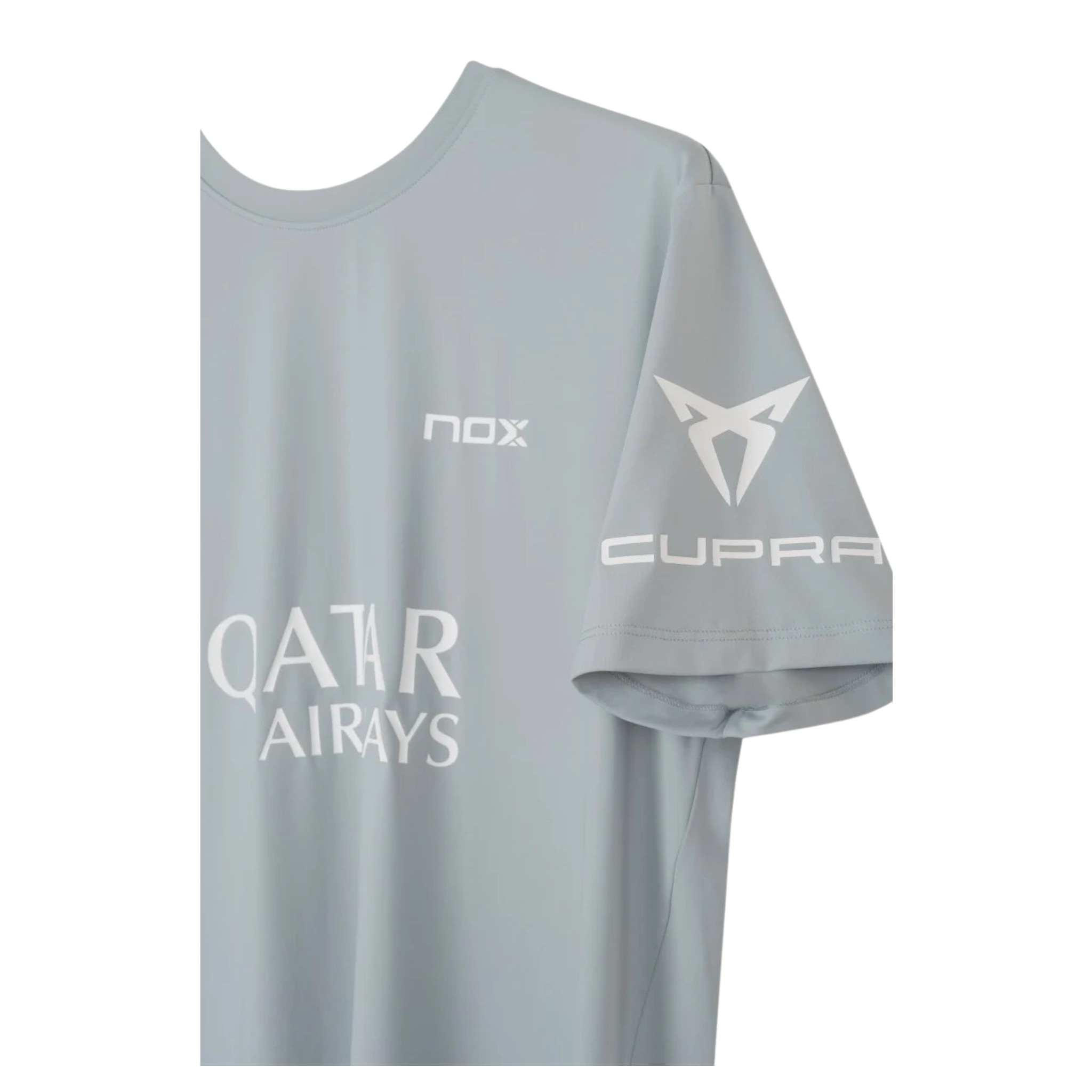 Nox T-Shirt Sponsors AT10 Grey