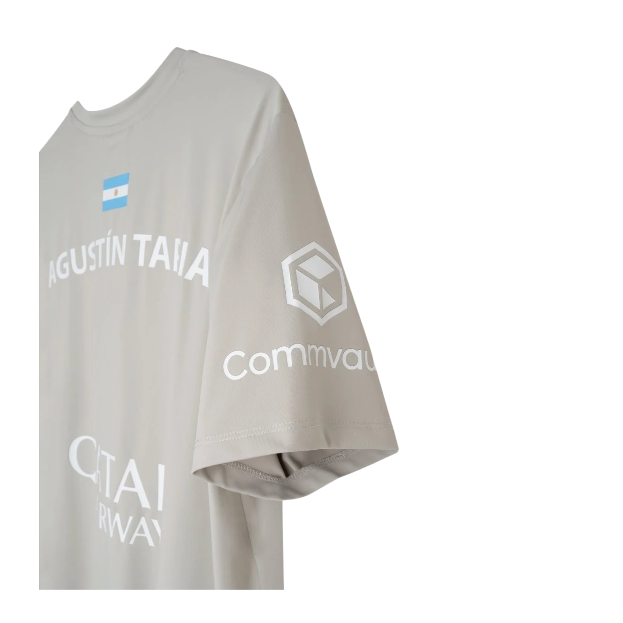 Nox T-Shirt Sponsors AT10 Light Grey 2026