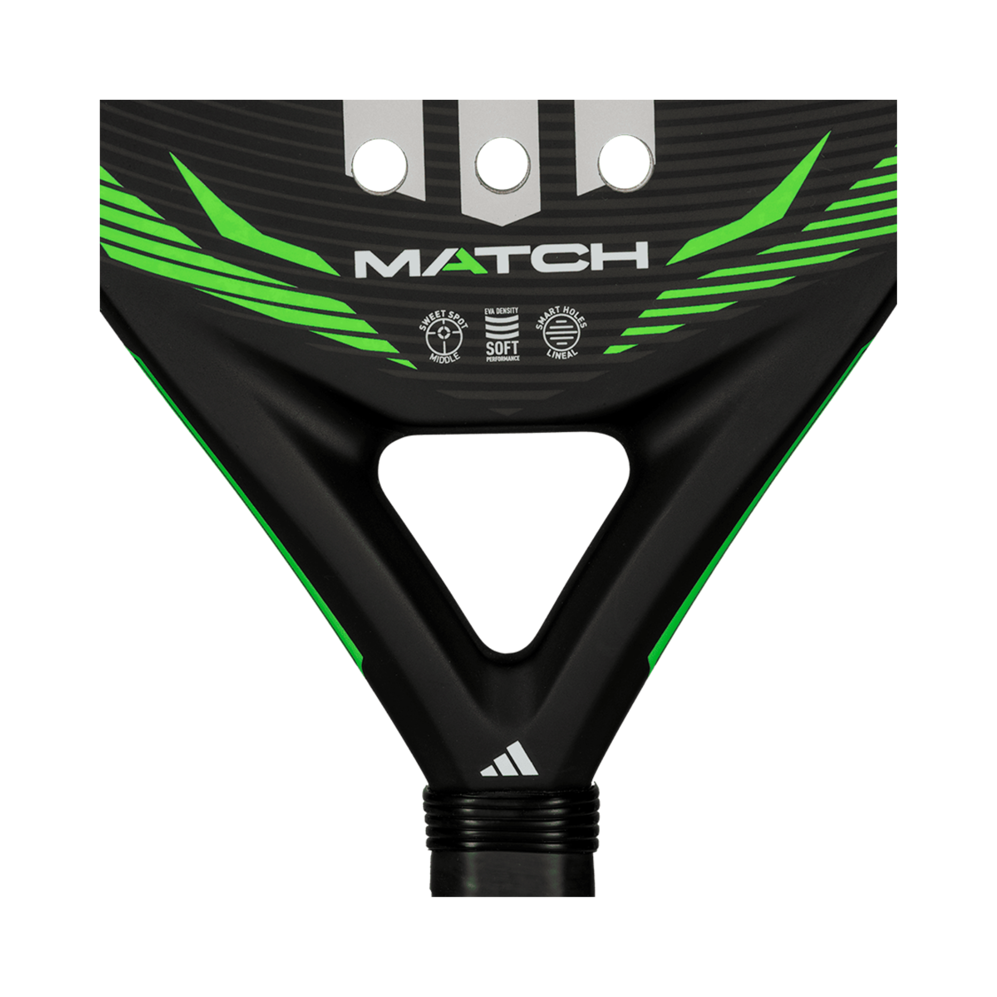 Adidas MATCH Schwarz/Grün 2026