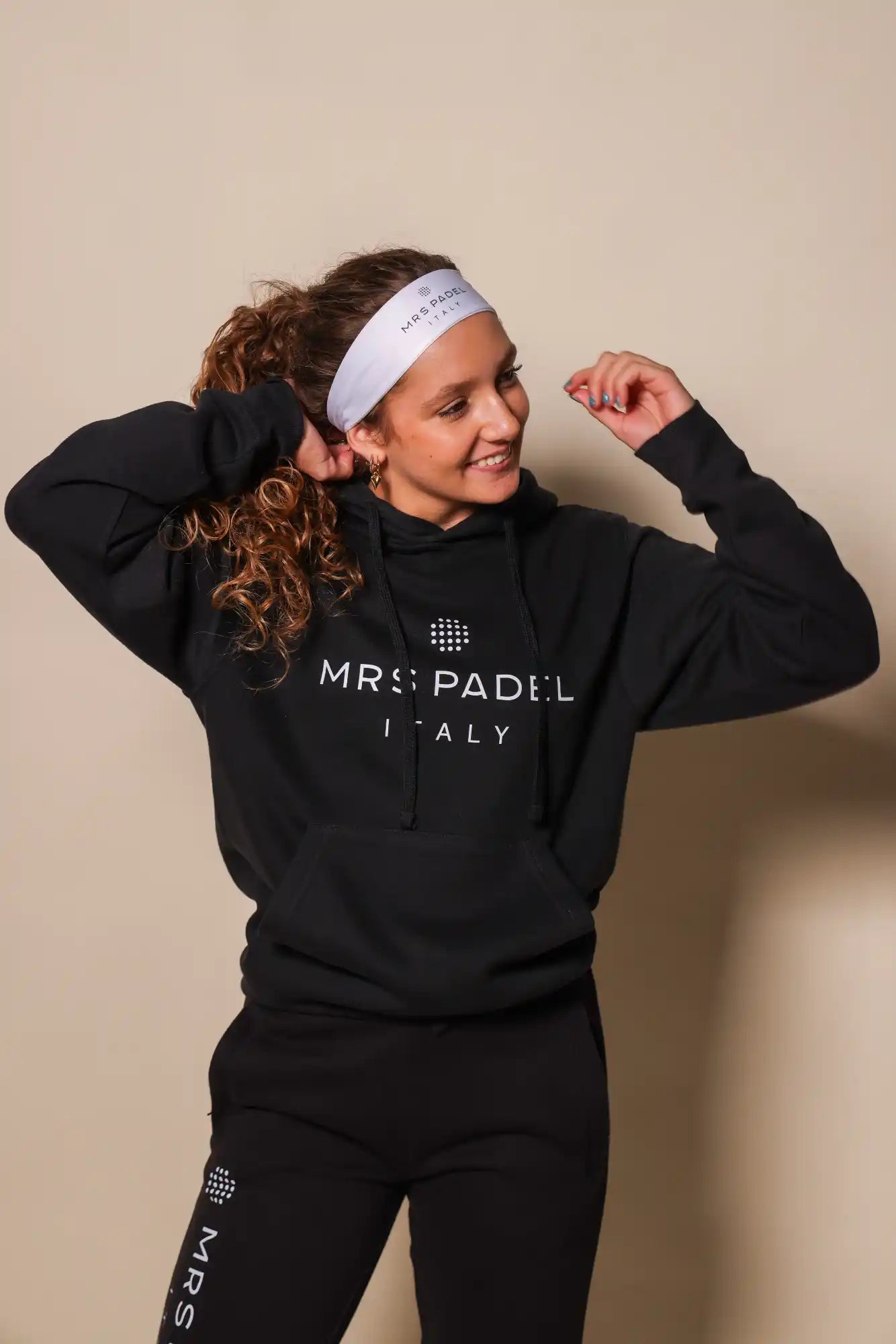 Mrs padel padel ninja headband white