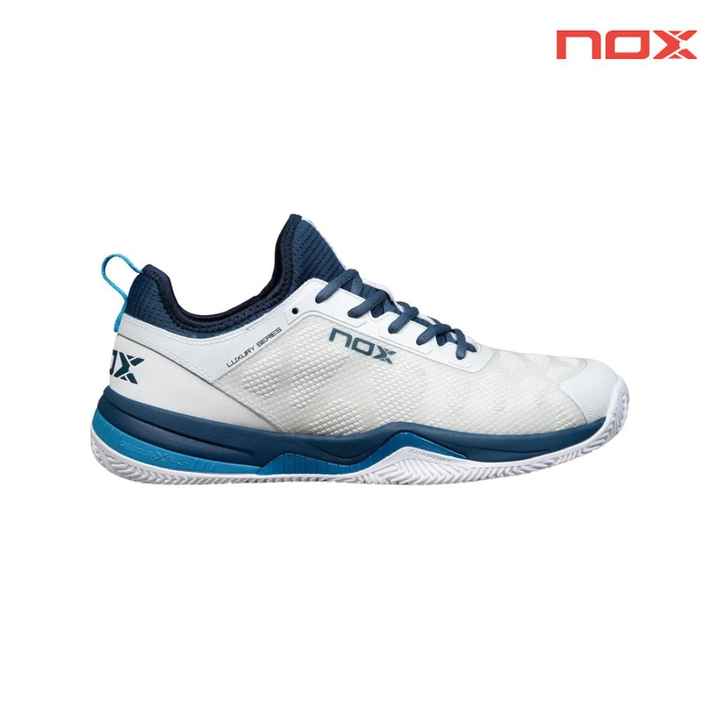 Nox Nerbo white/swedish blue | padel shoes