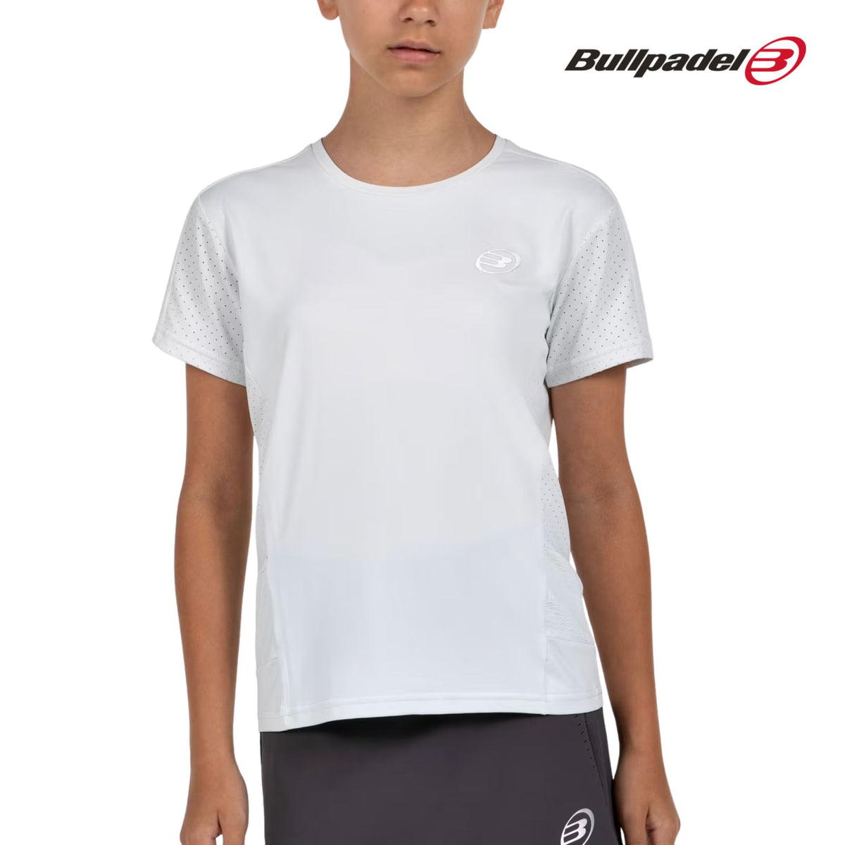 BULLPADEL T-SHIRT OMUR WHITE (ICE)