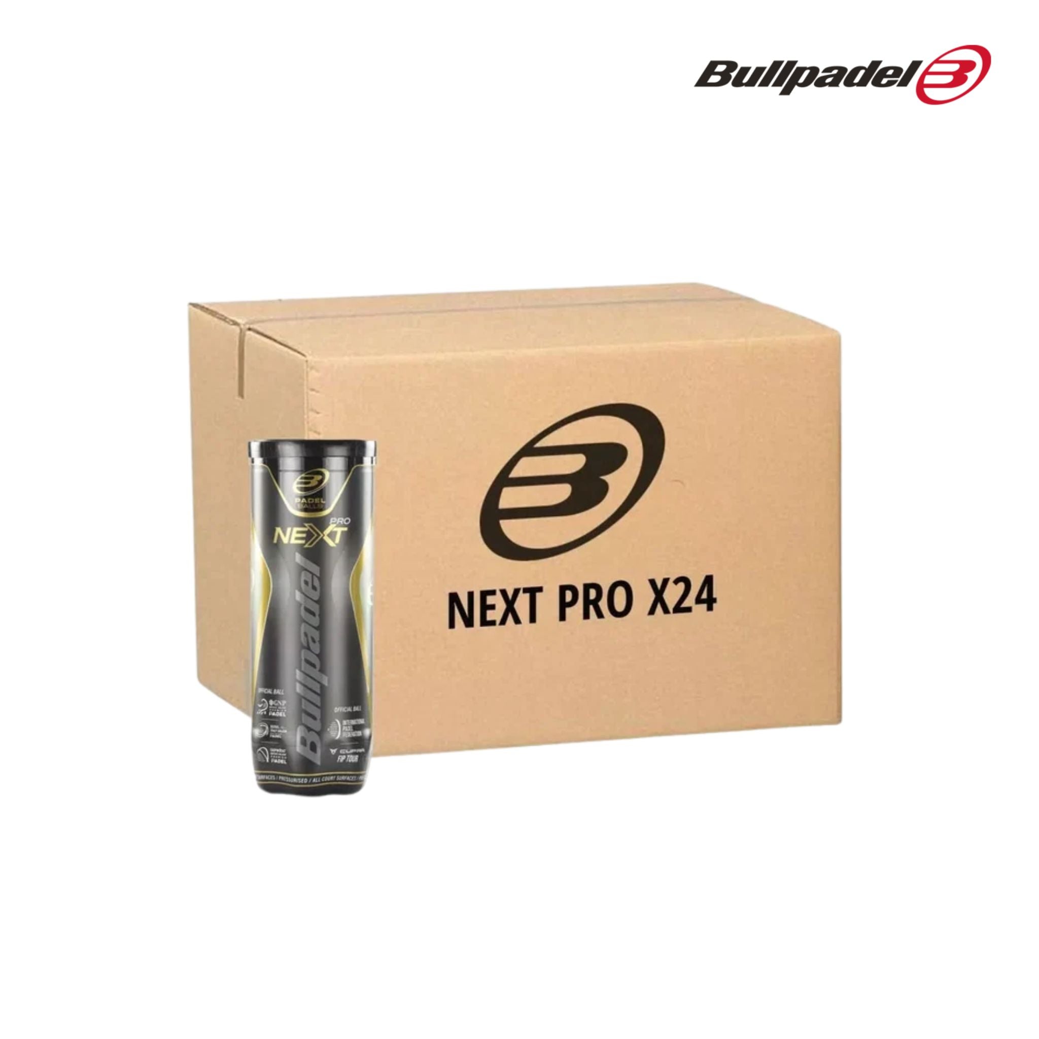 Bullpadel Next Pro Balls (24*3 Pieces) | Padel Balls