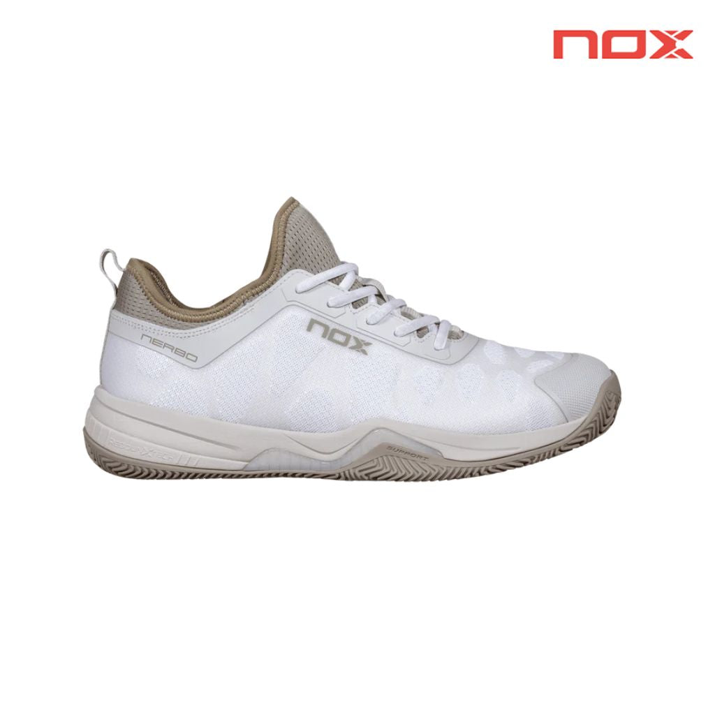 Nox Nerbo White/Vetiver | Padel shoes