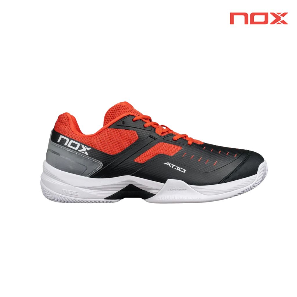 Nox AT10 pro black/red | Padel shoes